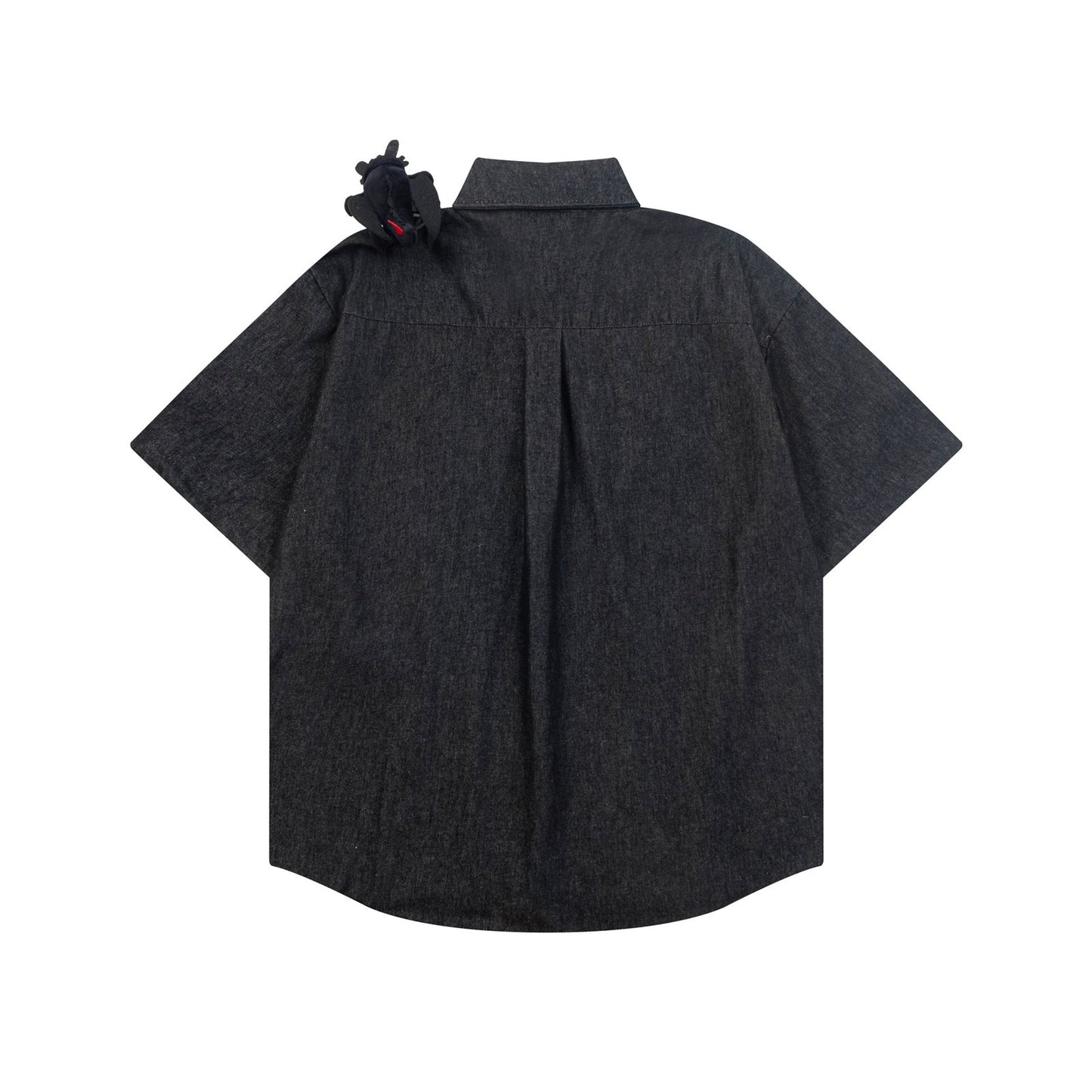 Retro Toothless Denim Shirt - Harajuku Style