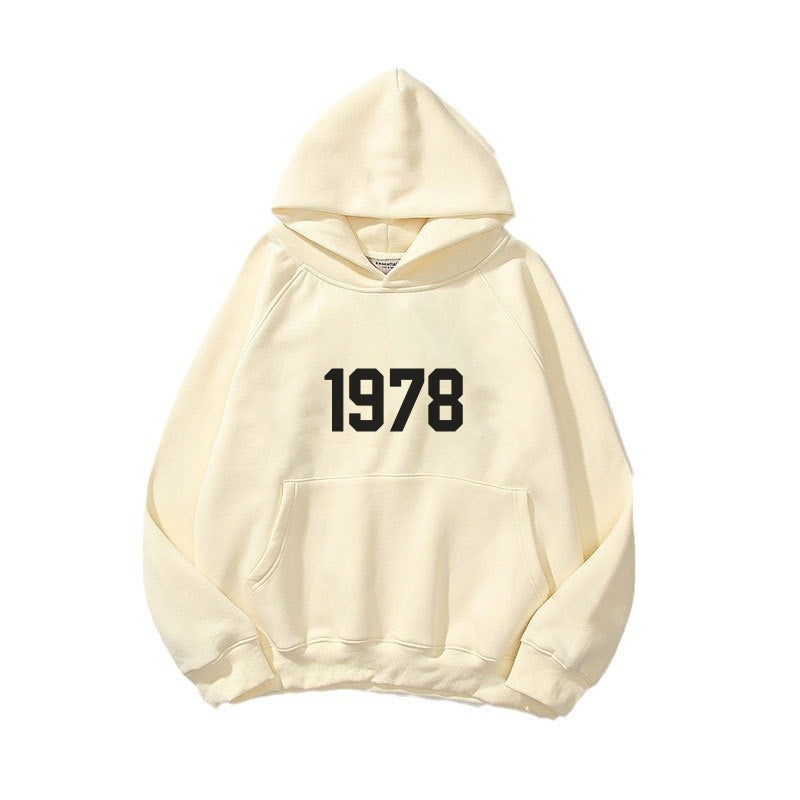 1978 Double Layer  Hoodie - Harajuku Style