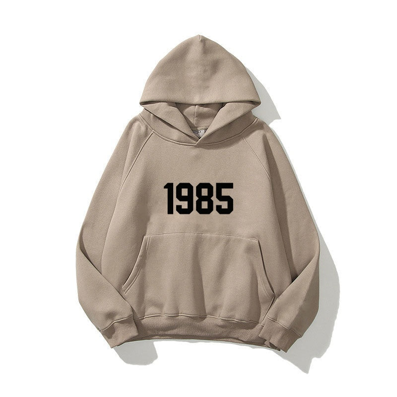 1985 Double Layer Hooded Sweatshirt - Harajuku Style