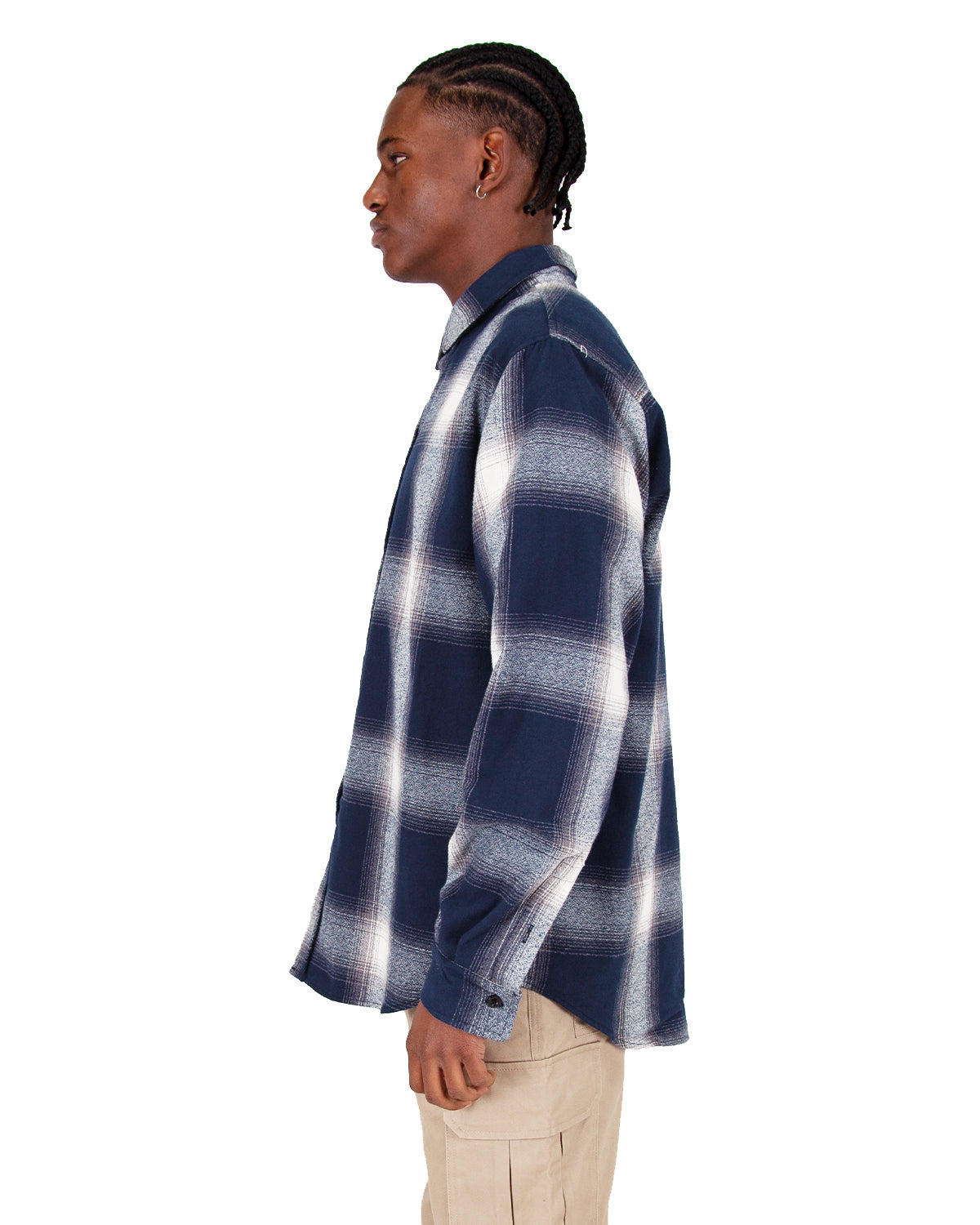 Plaid Flannel Overshirt