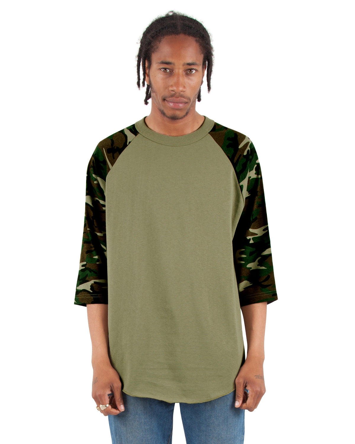 6.0oz Raglan 3/4 Sleeve - Large Sizes