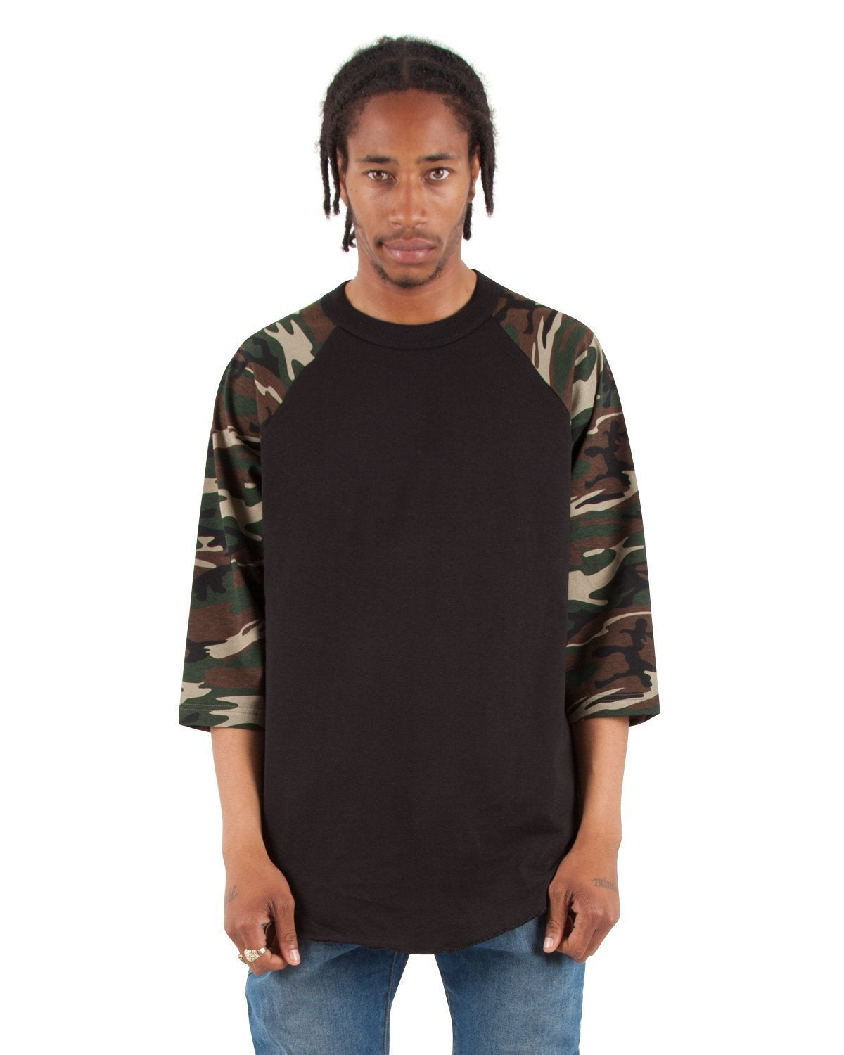 6.0oz Raglan 3/4 Sleeve - Large Sizes