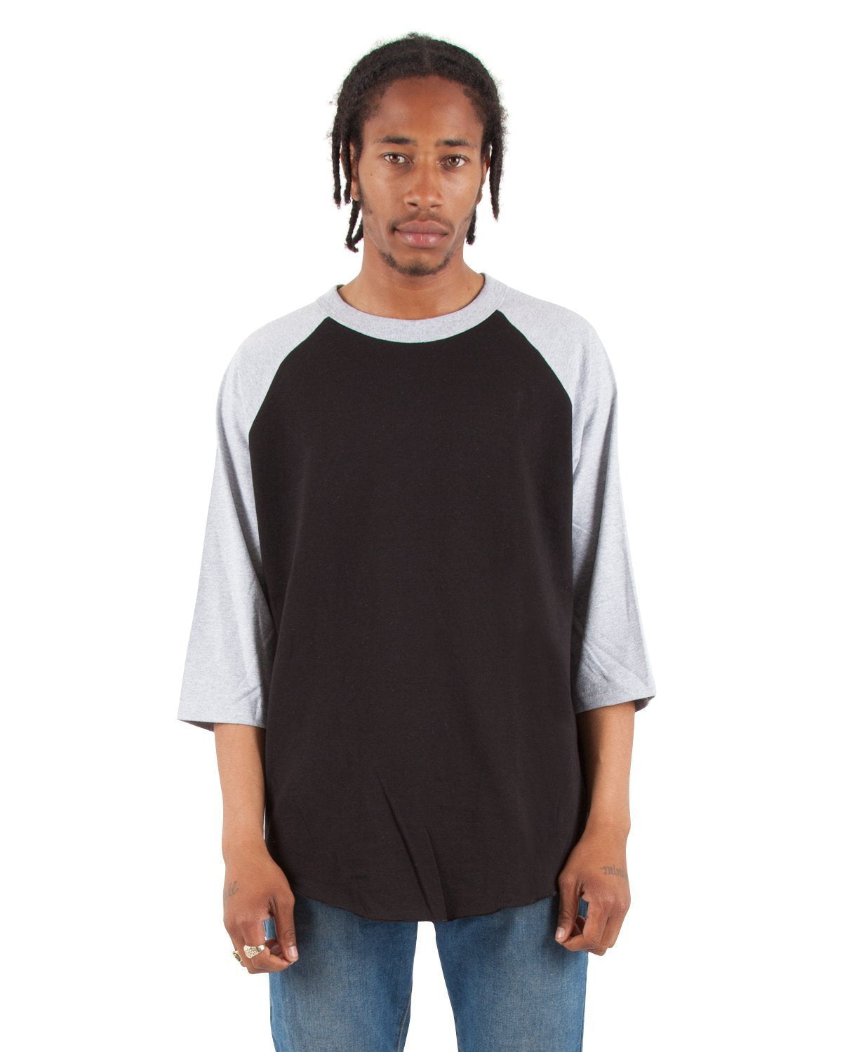 6.0oz Raglan 3/4 Sleeve - Large Sizes