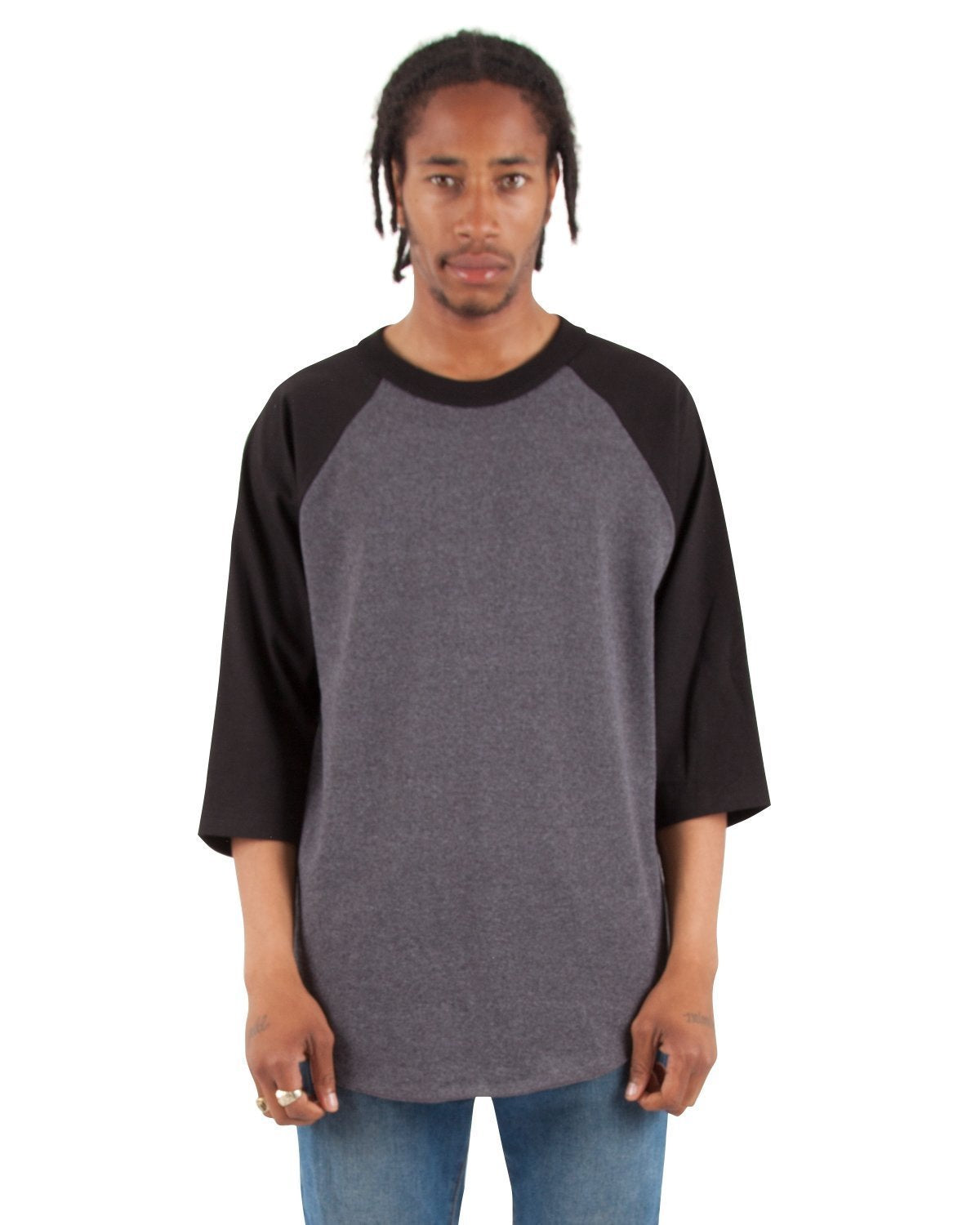 6.0oz Raglan 3/4 Sleeve - Large Sizes
