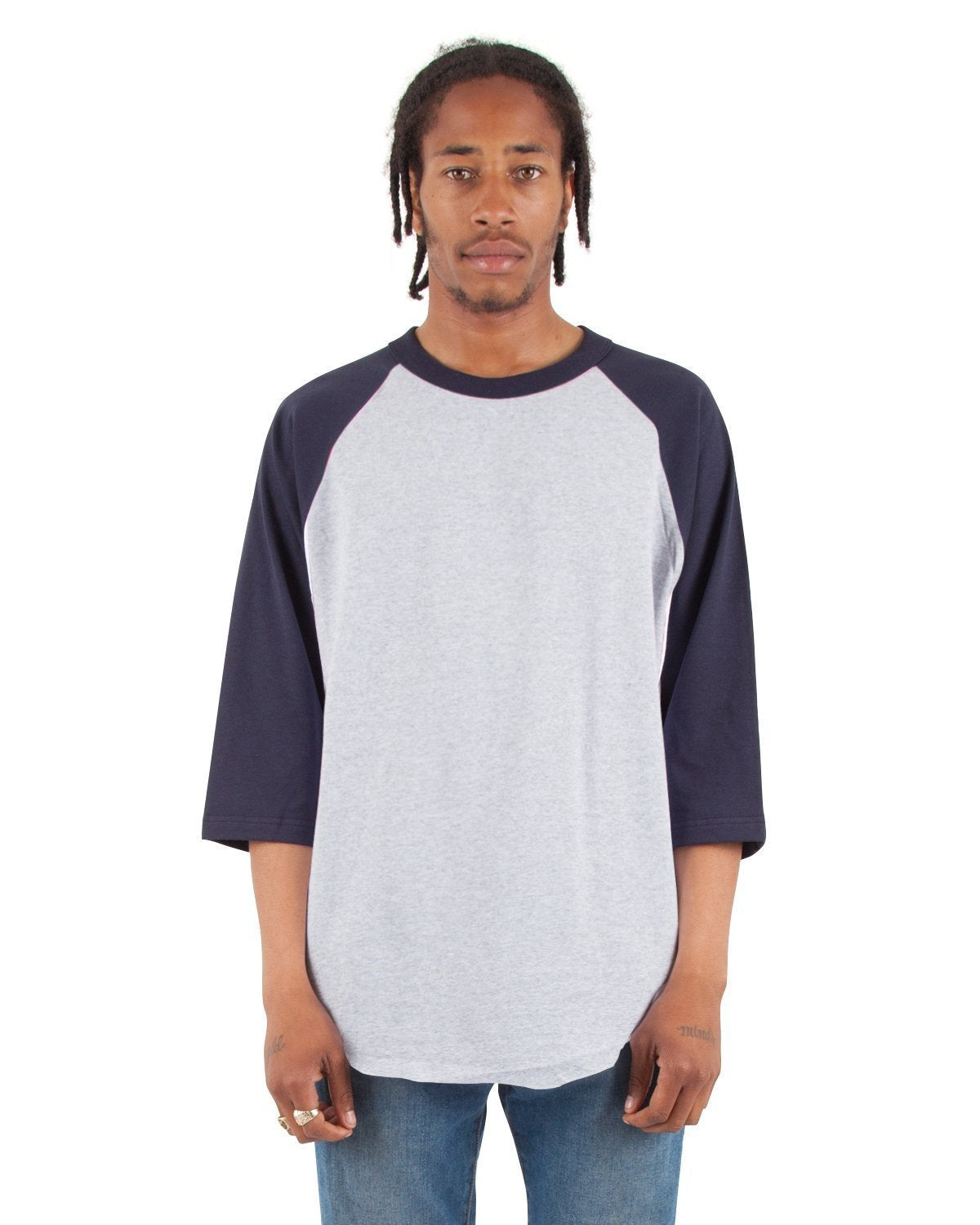 6.0oz Raglan 3/4 Sleeve - Large Sizes