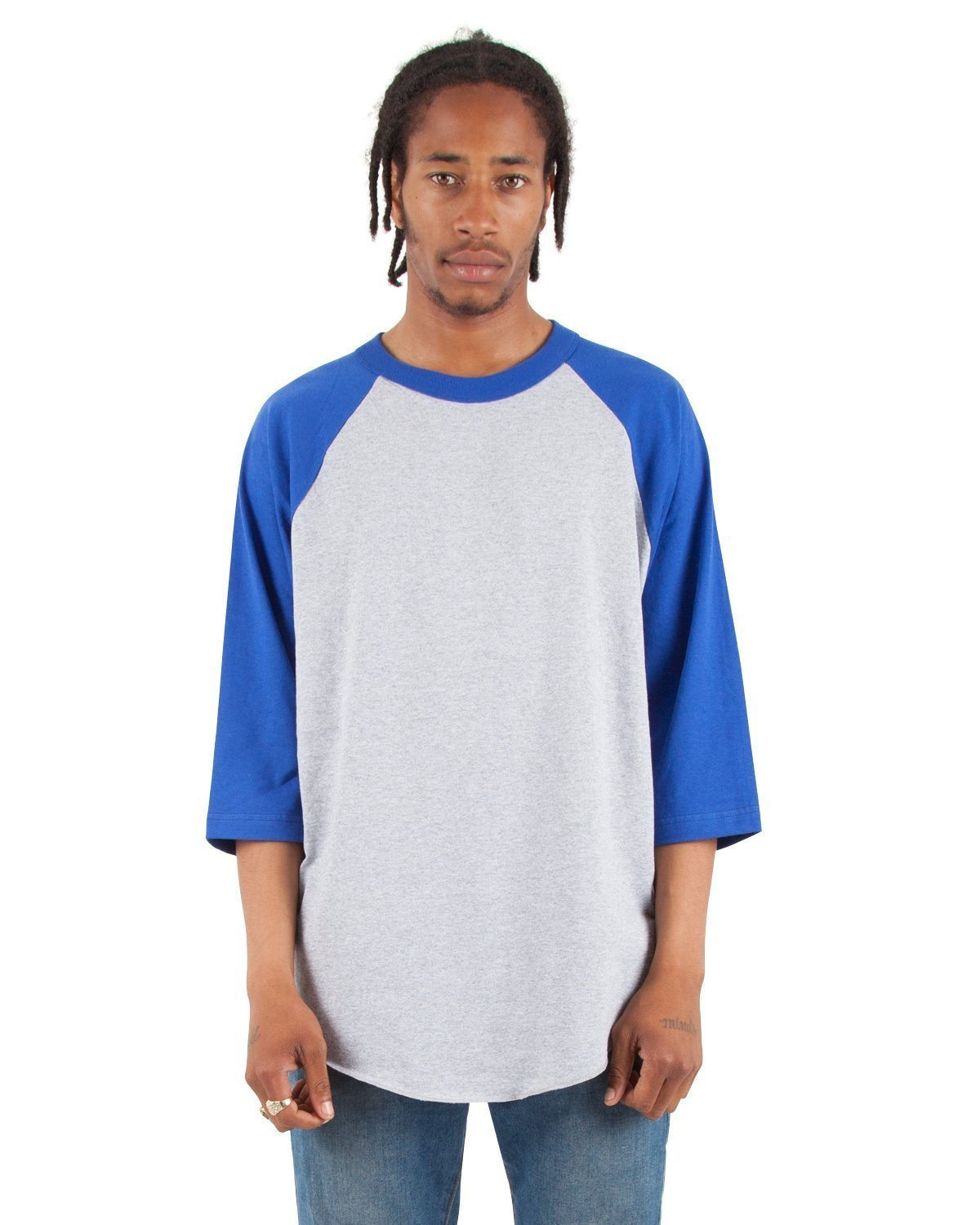 6.0oz Raglan 3/4 Sleeve - Large Sizes