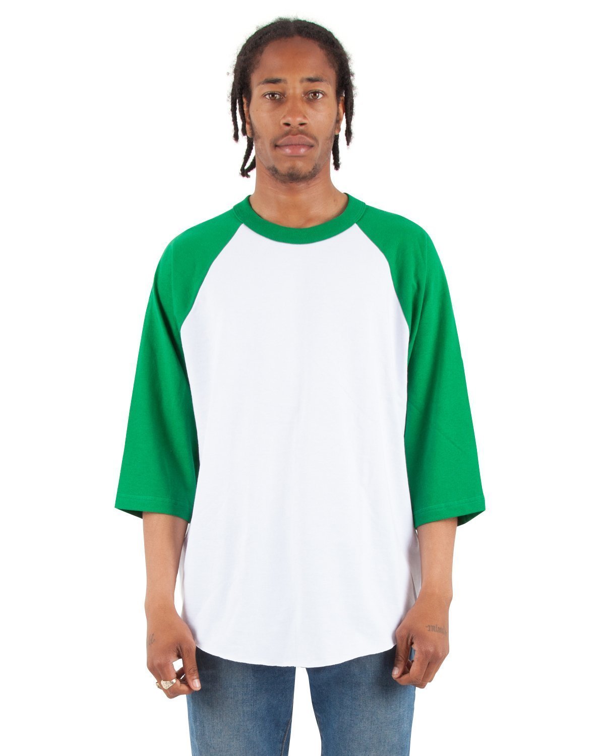 6.0oz Raglan 3/4 Sleeve - Large Sizes