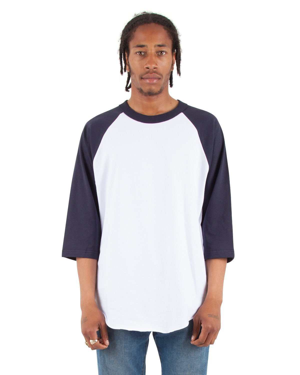 6.0oz Raglan 3/4 Sleeve - Large Sizes
