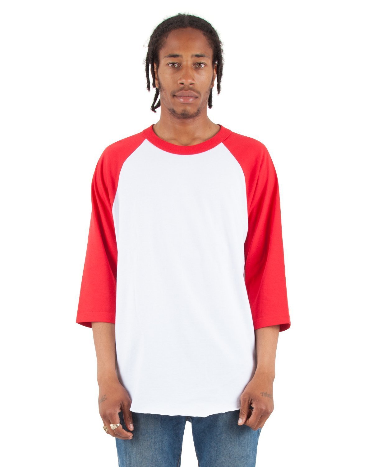 6.0oz Raglan 3/4 Sleeve - Large Sizes