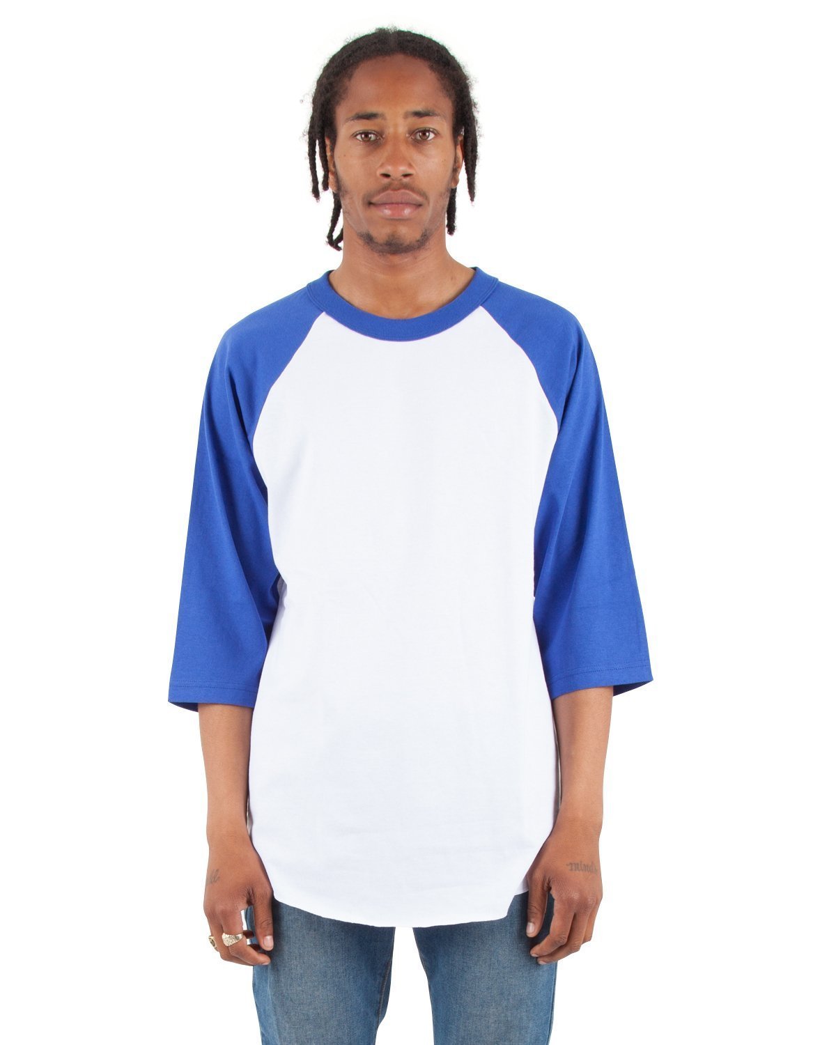 6.0oz Raglan 3/4 Sleeve - Large Sizes