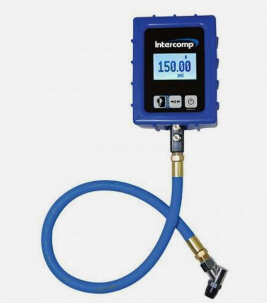 Professional InterComp Digital Tire Pressure Gauge for Precision Kart Racing
