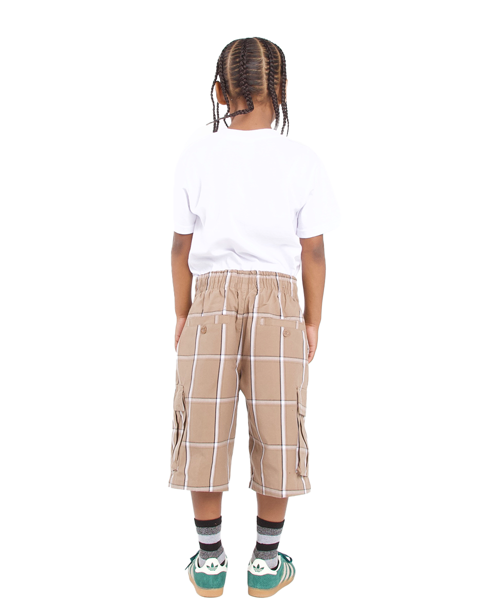 Kids' Plaid Shorts