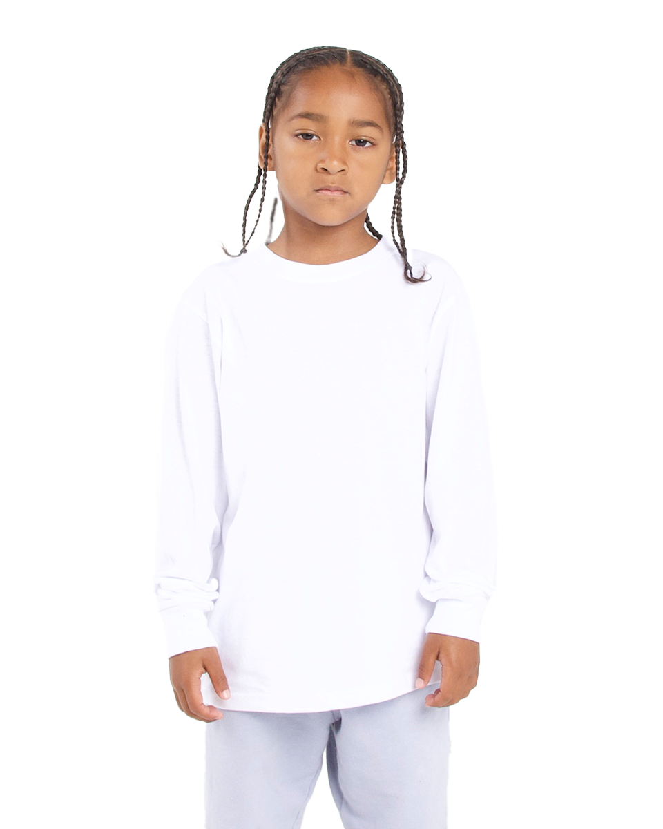 6.0 oz Kids' Crew Long Sleeve