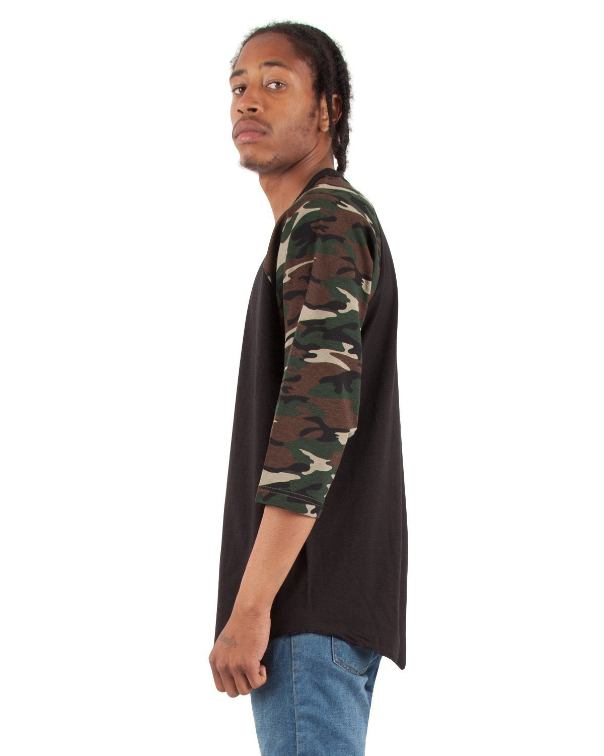 6.0oz Raglan 3/4 Sleeve - Large Sizes
