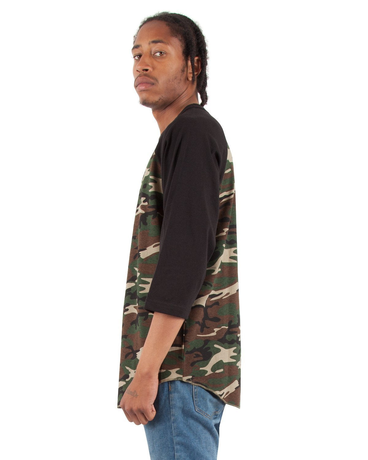 6.0oz Raglan 3/4 Sleeve - Large Sizes