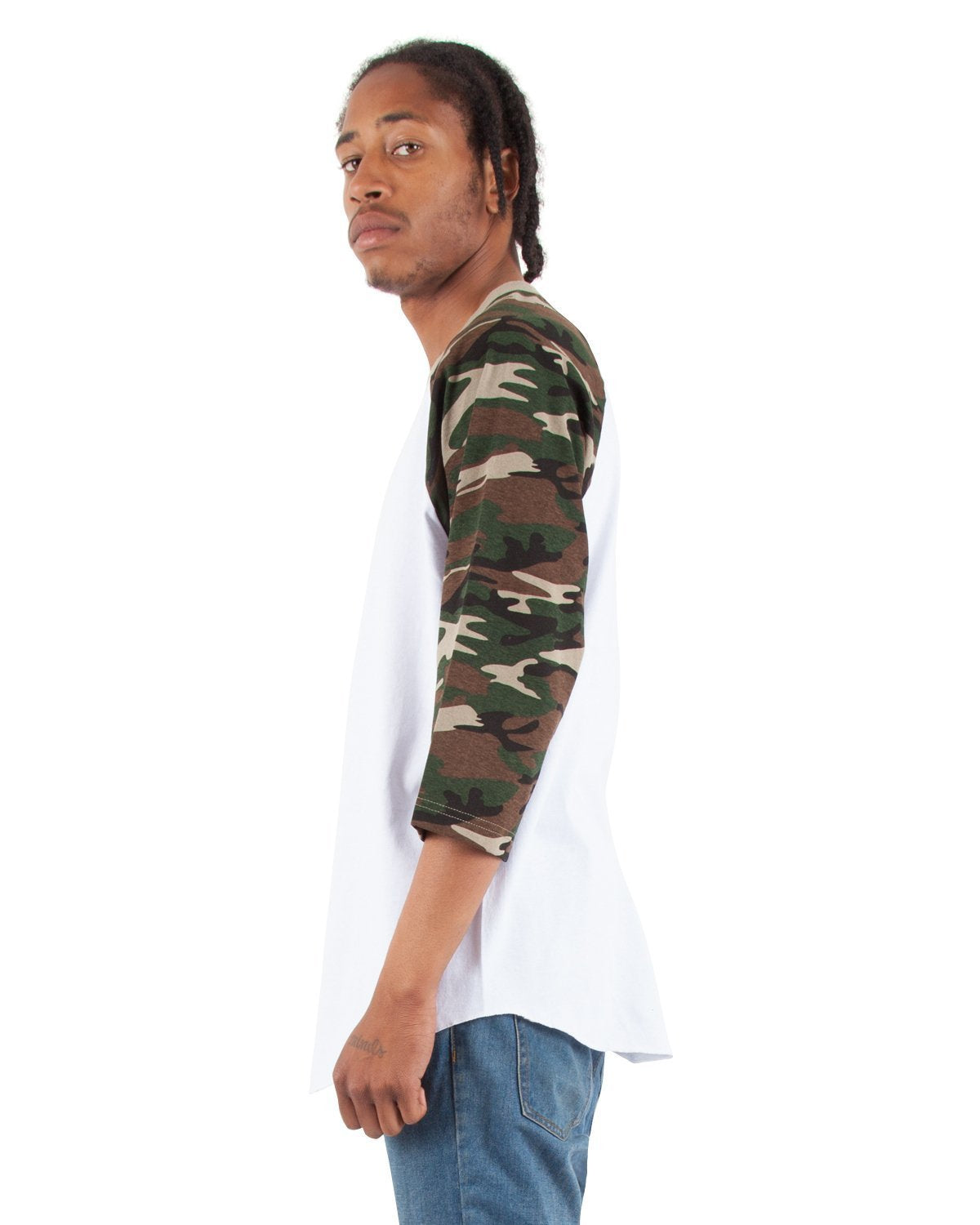 6.0oz Raglan 3/4 Sleeve - Large Sizes