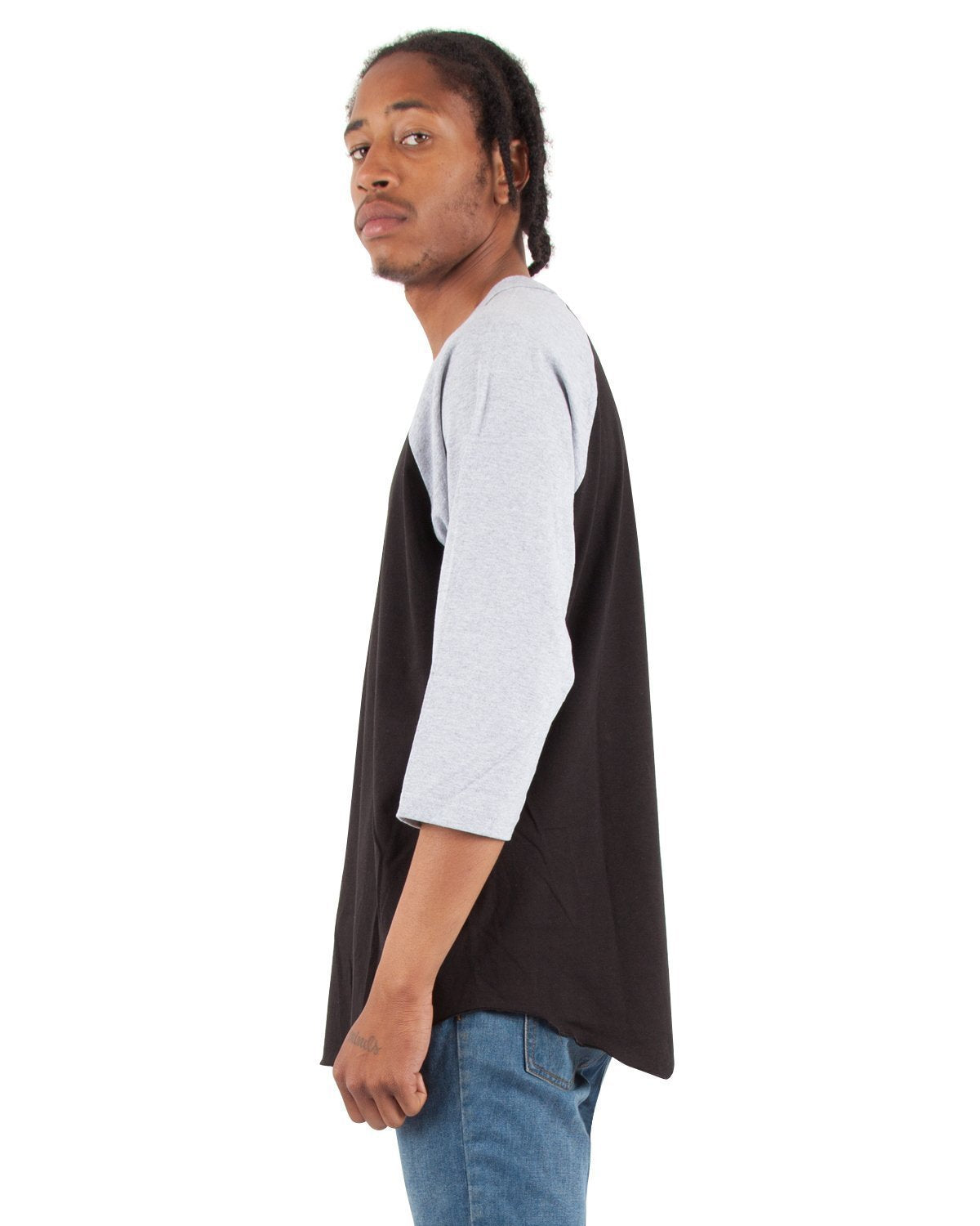 6.0oz Raglan 3/4 Sleeve - Large Sizes