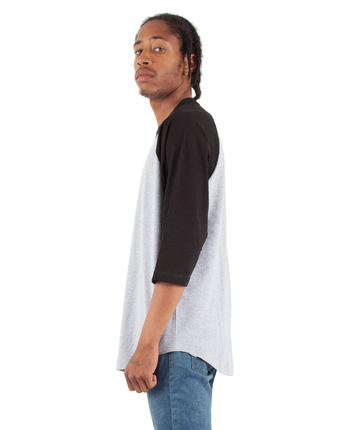 6.0oz Raglan 3/4 Sleeve - Large Sizes