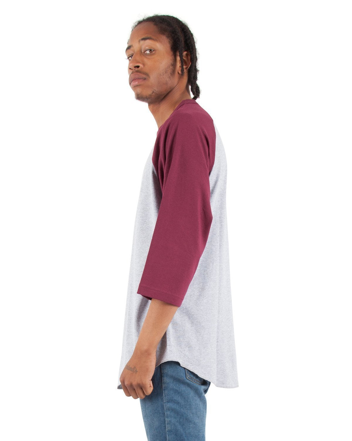 6.0oz Raglan 3/4 Sleeve - Large Sizes