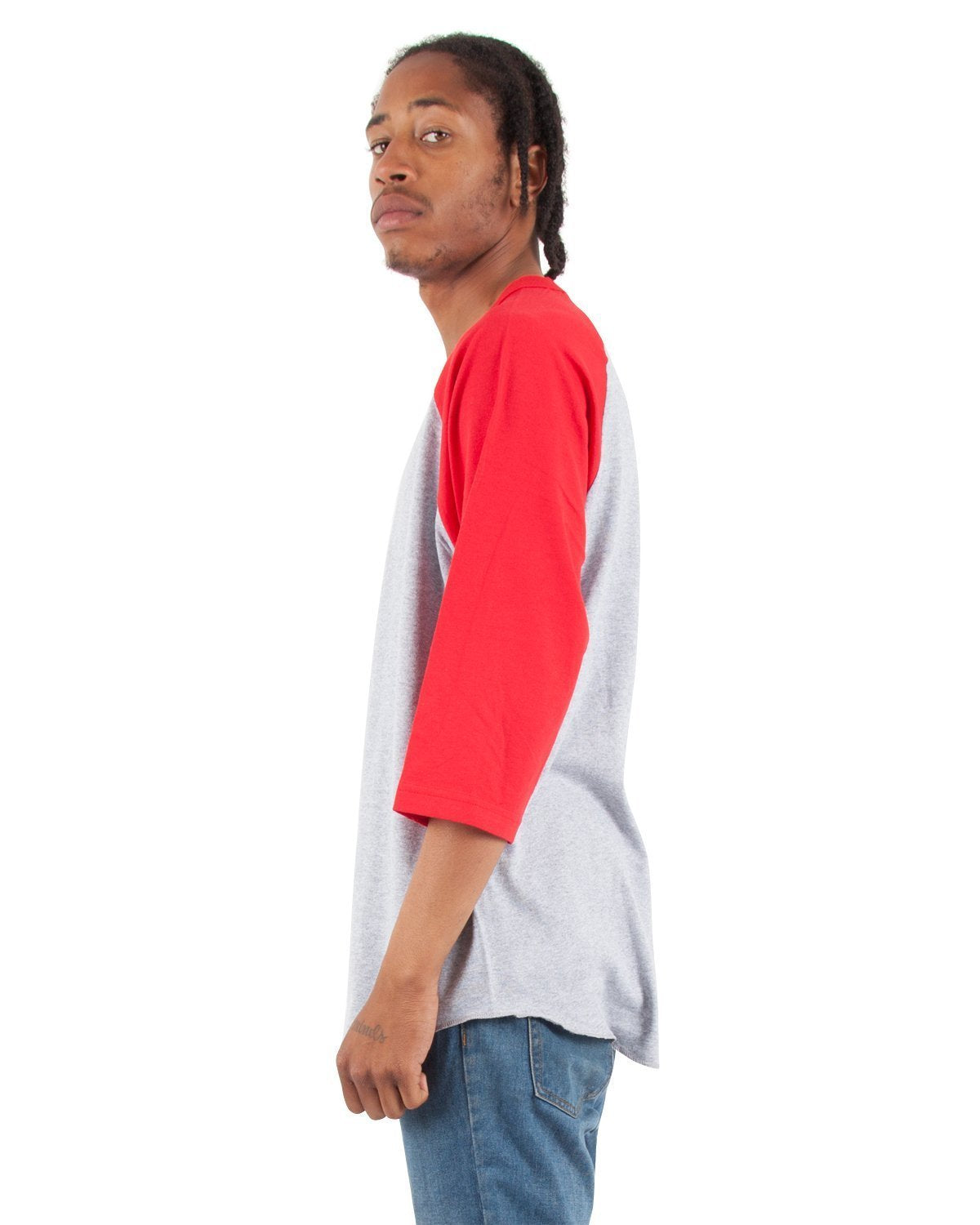 6.0oz Raglan 3/4 Sleeve - Large Sizes