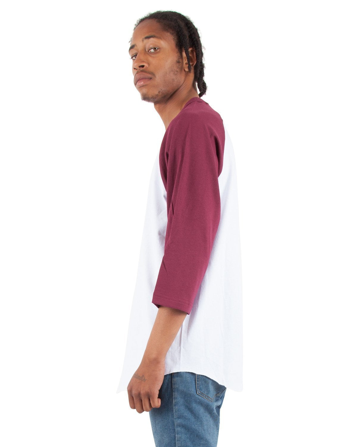 6.0oz Raglan 3/4 Sleeve - Large Sizes