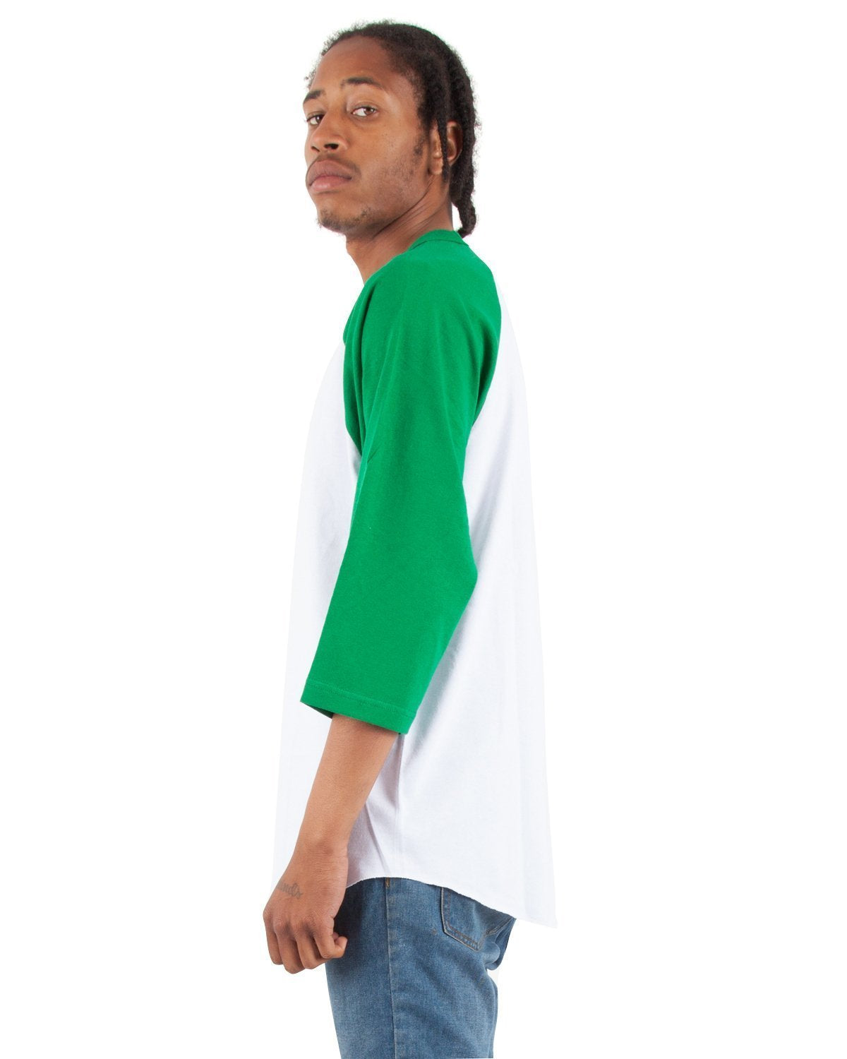6.0oz Raglan 3/4 Sleeve - Large Sizes