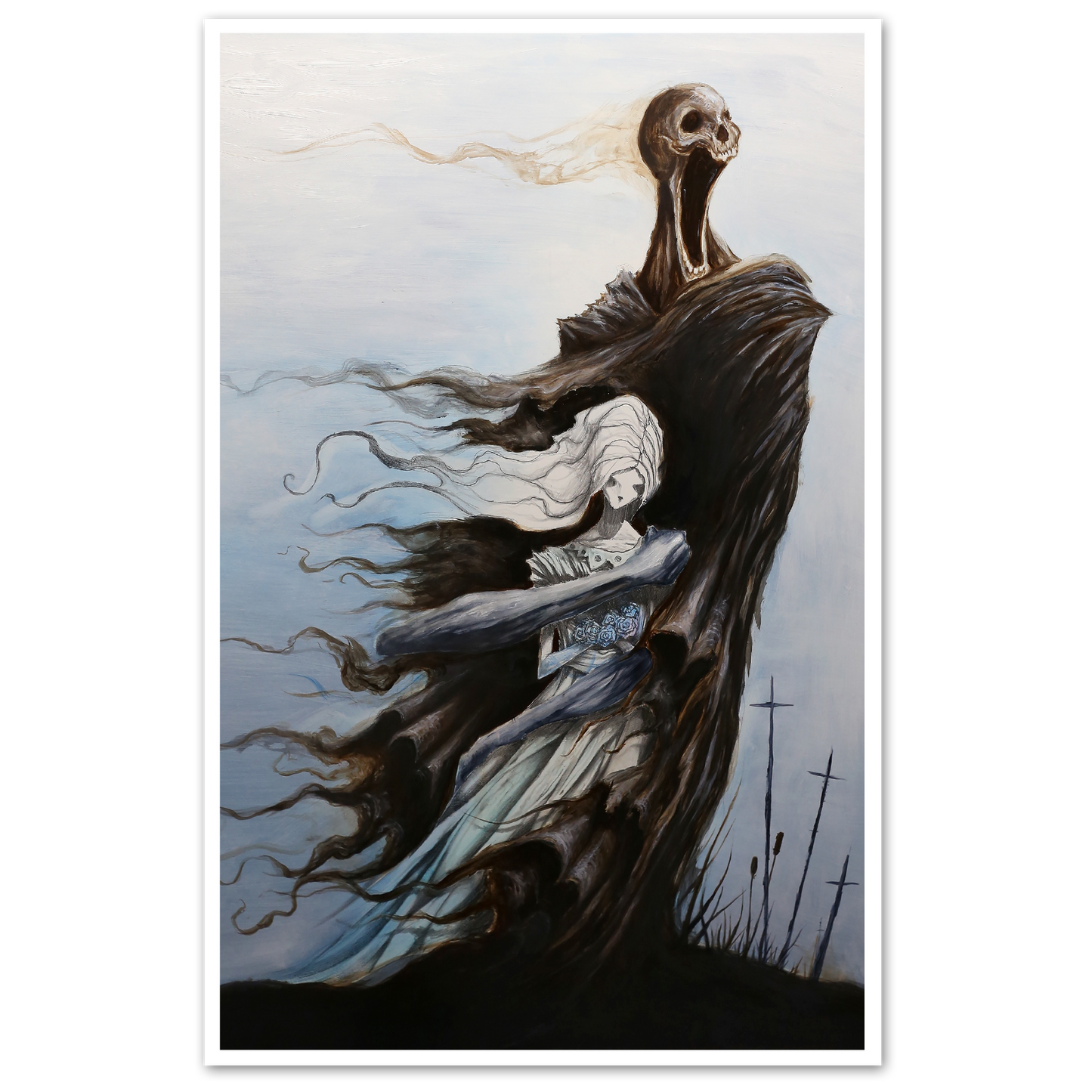 Mourning Death Print