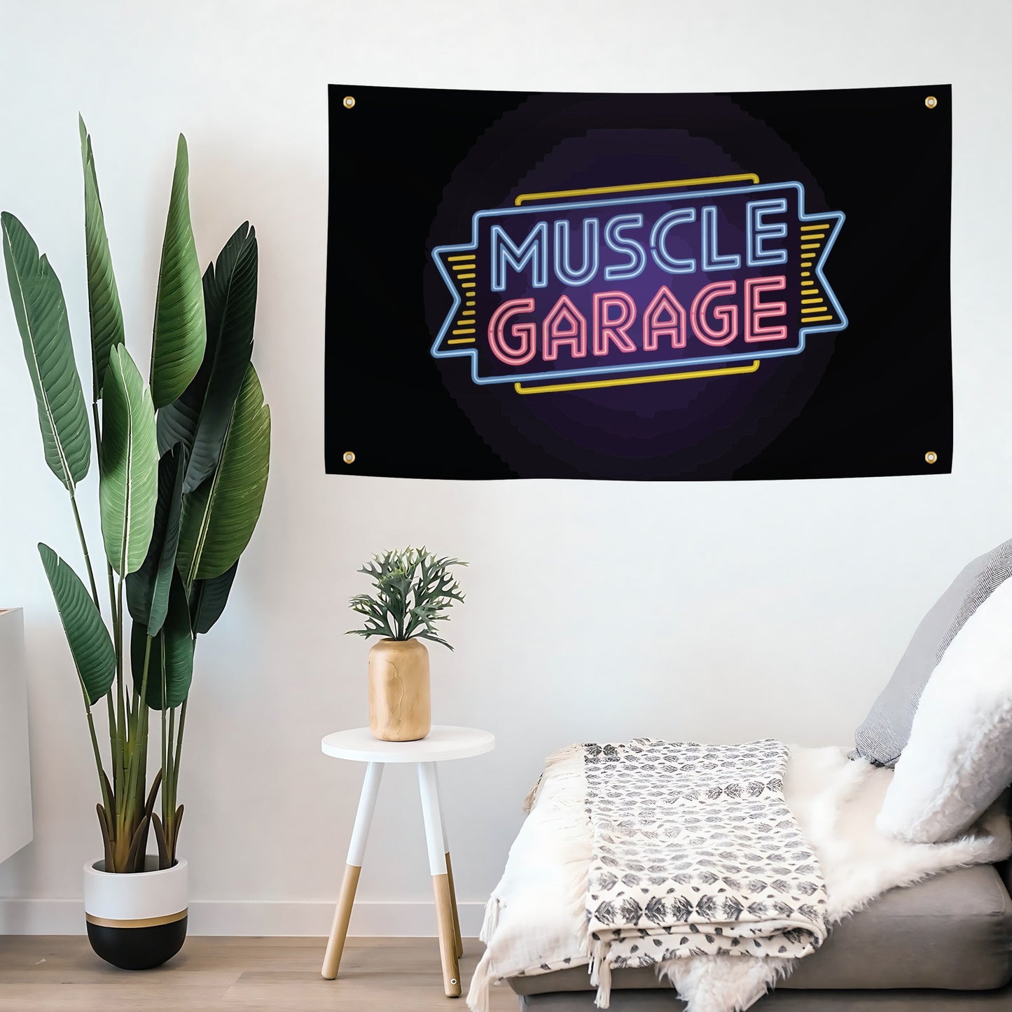 Muscle Garage Flag