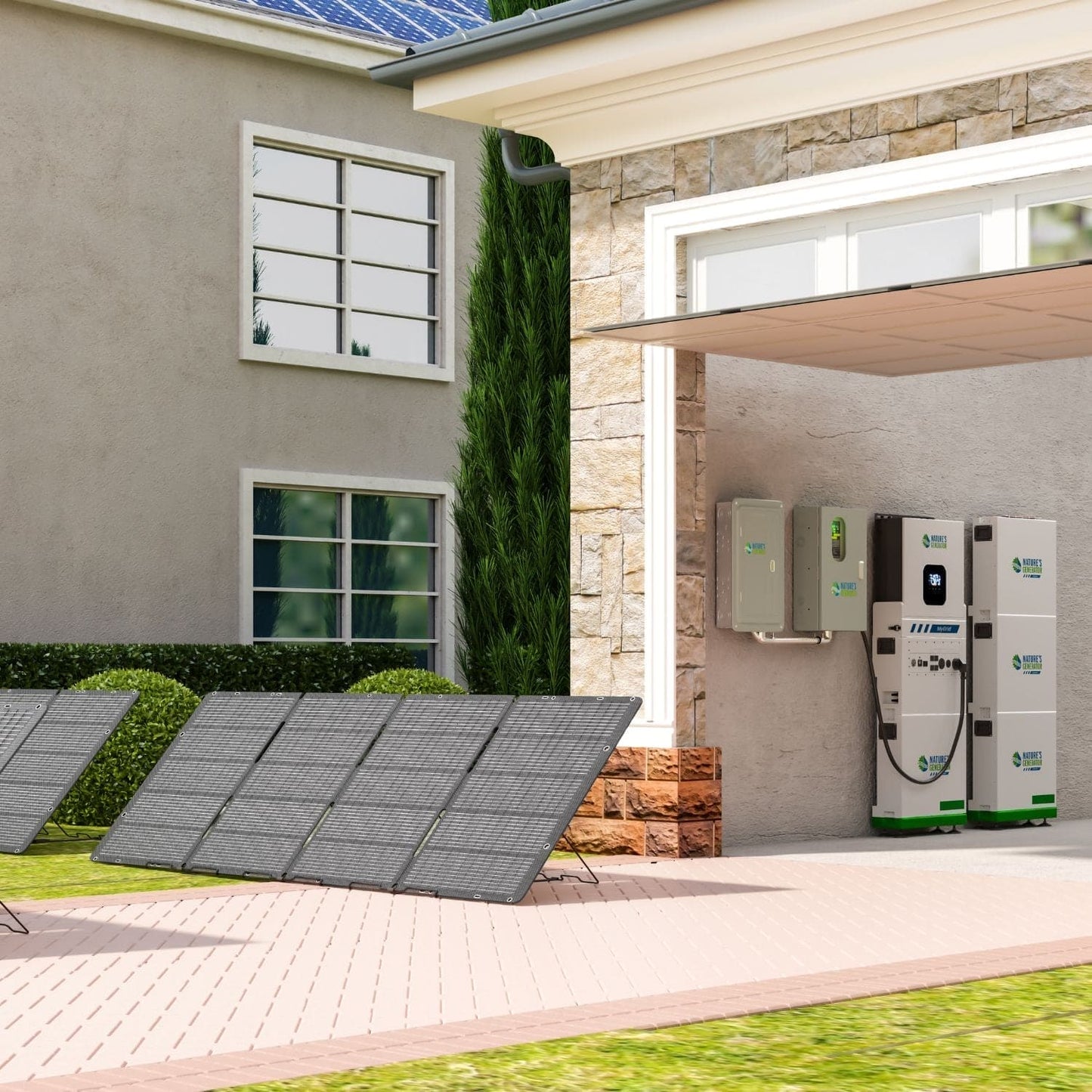 MyGrid 10K Solar and Wind Generator for Home