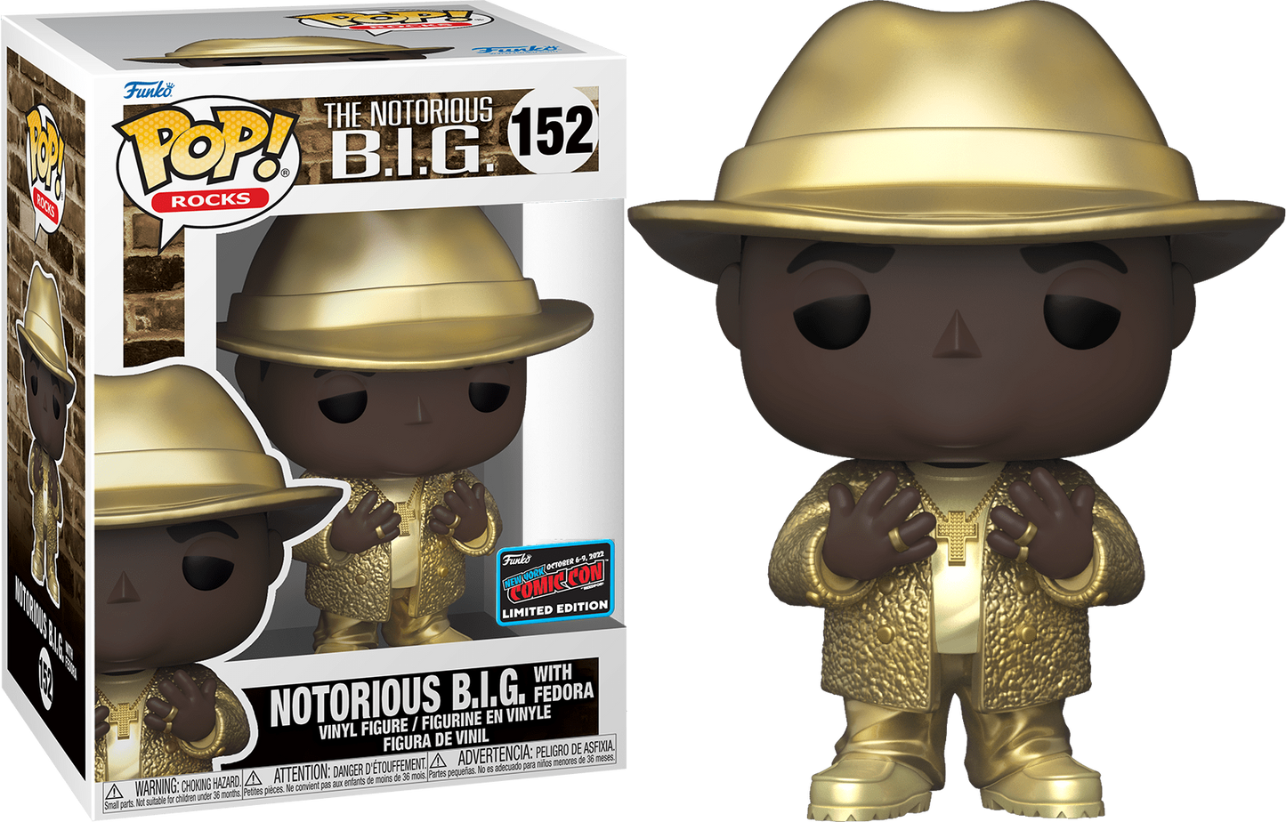 Notorious B.I.G. with Fedora