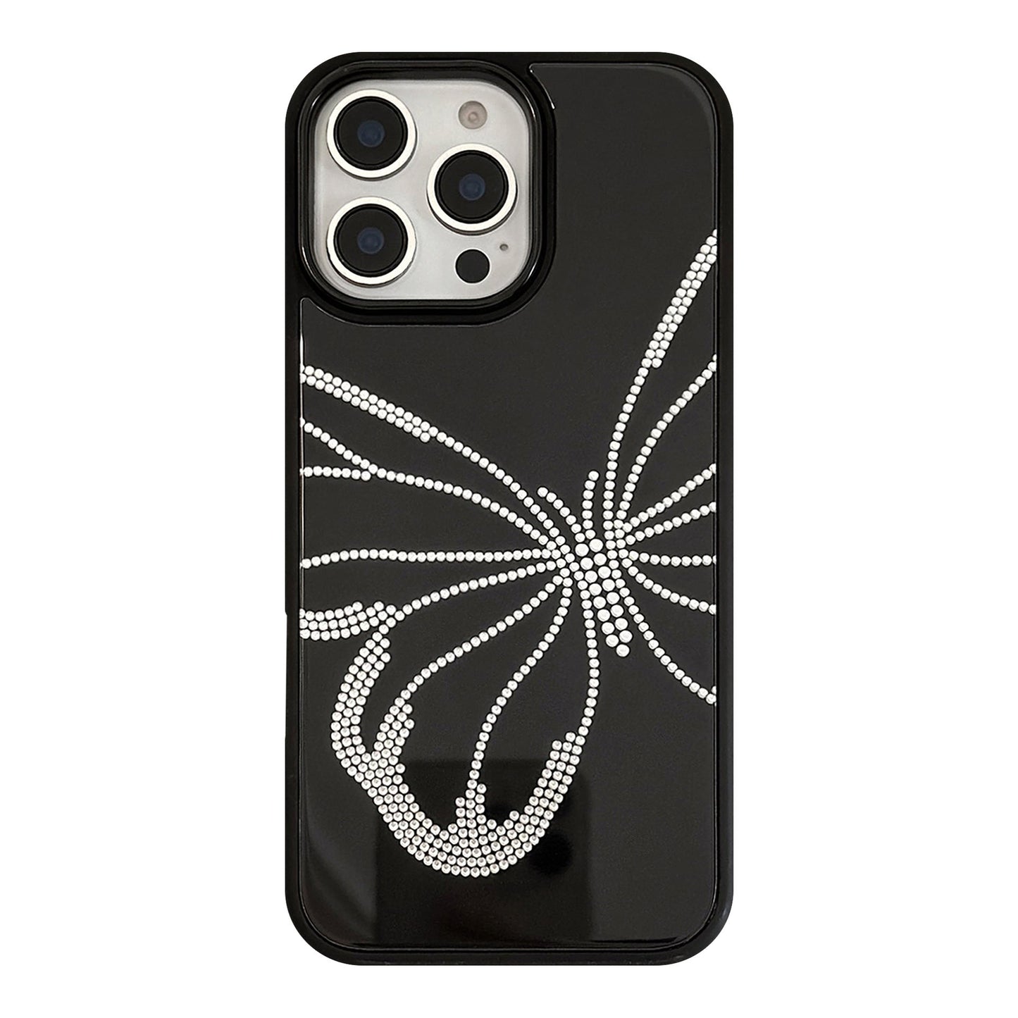 Gilt ins butterfly suitable for 16 apple 15pro max mobile phone case iphone14 acrylic 17 personality Europe and America