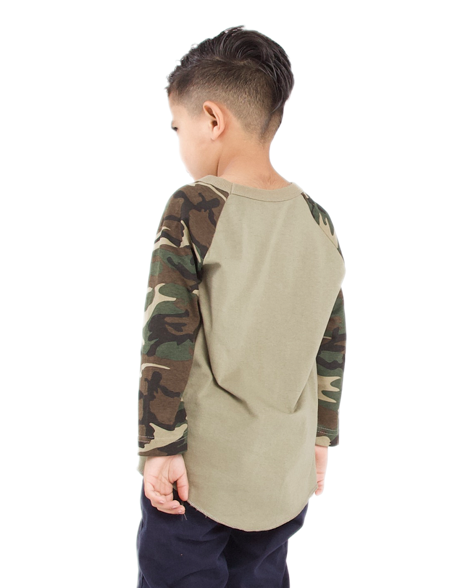 6.0 oz Kids' Raglan