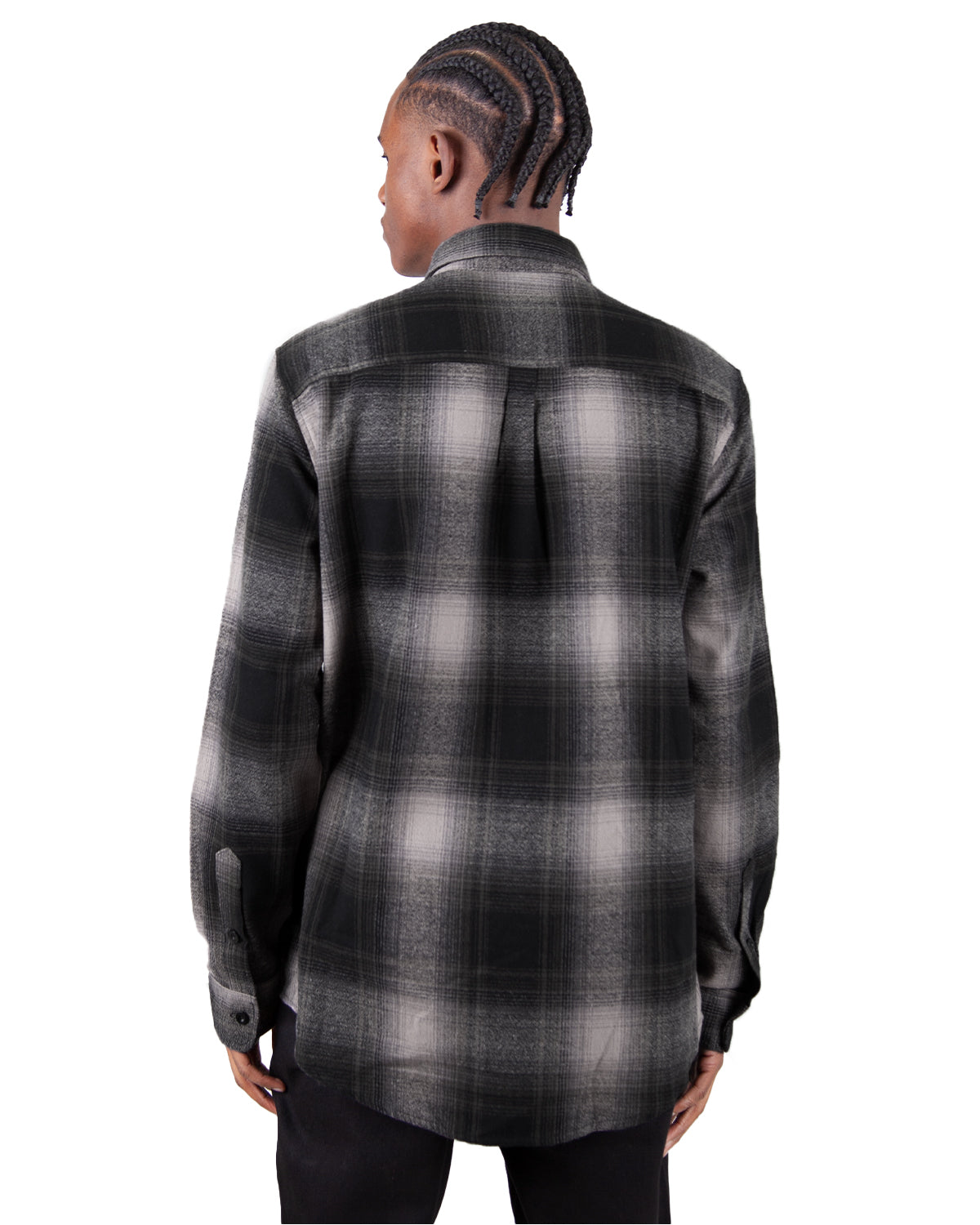 Plaid Flannel Overshirt