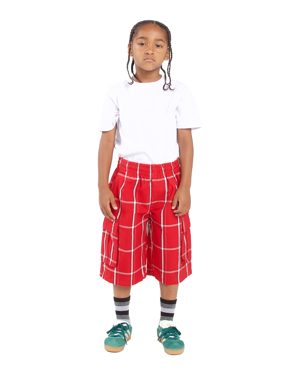 Kids' Plaid Shorts