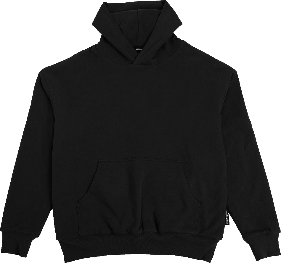 Garment Dye Double Layer Reversible Hoodie