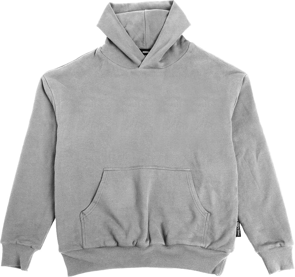 Garment Dye Double Layer Reversible Hoodie