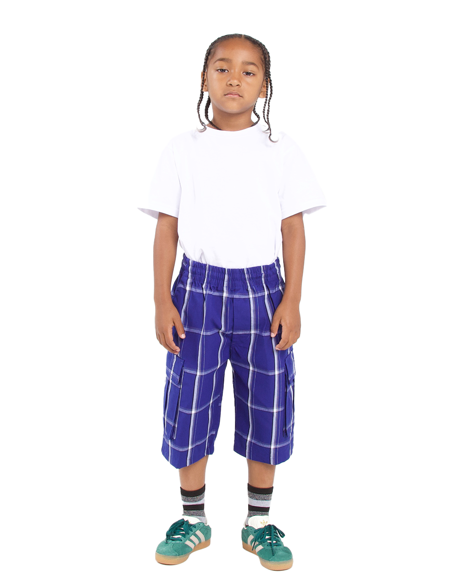 Kids' Plaid Shorts