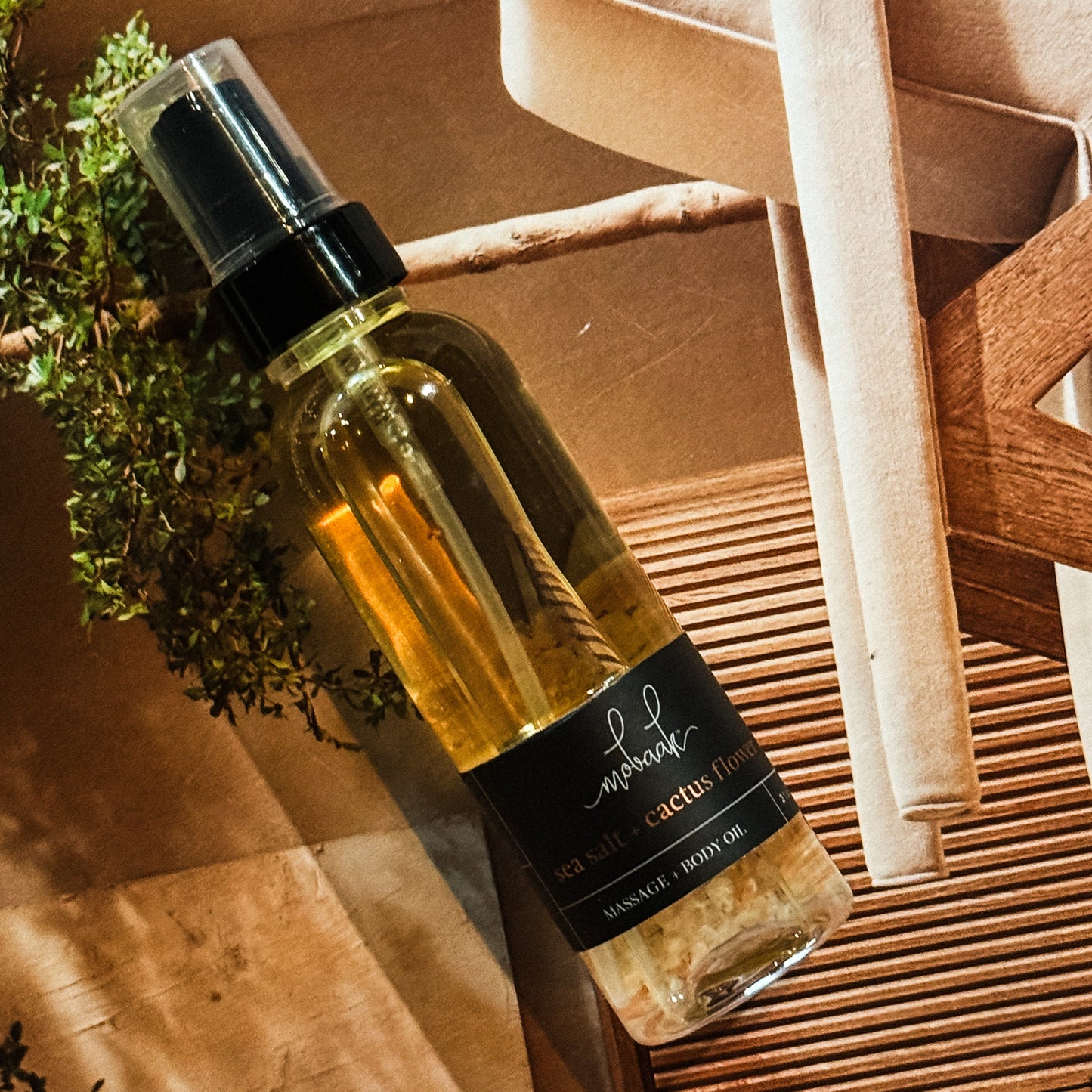 Sea Salt + Cactus Flower Travel Body Oil