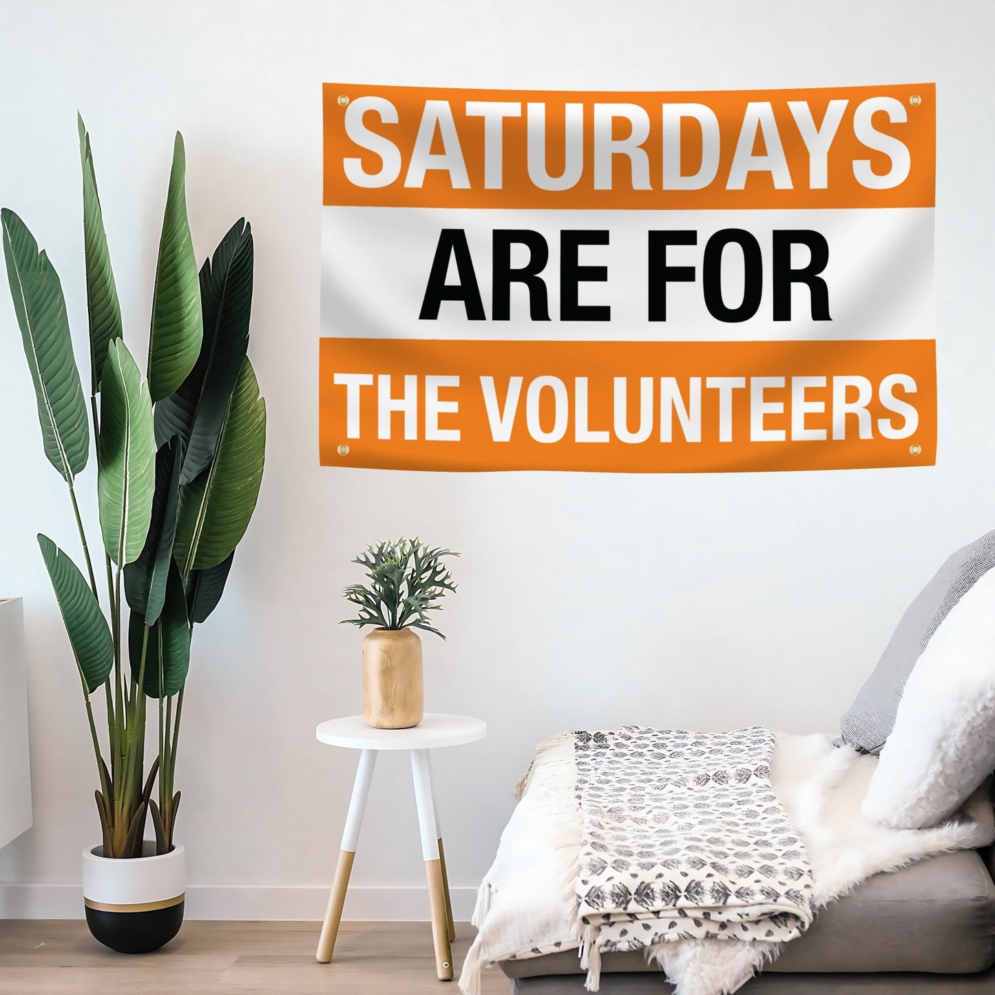 Saturdays Are for the Volunteers Flag