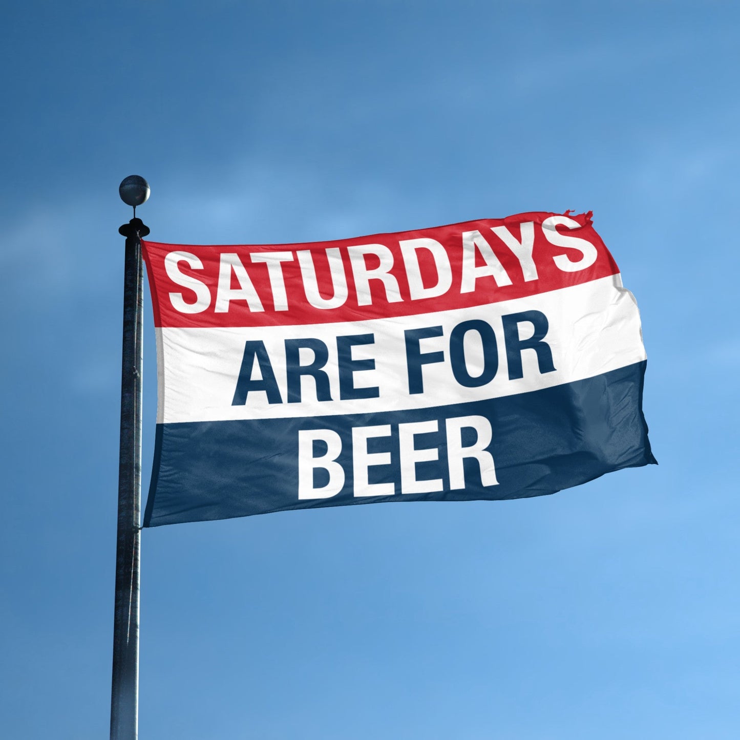 Saturdays Are for Beer Flag
