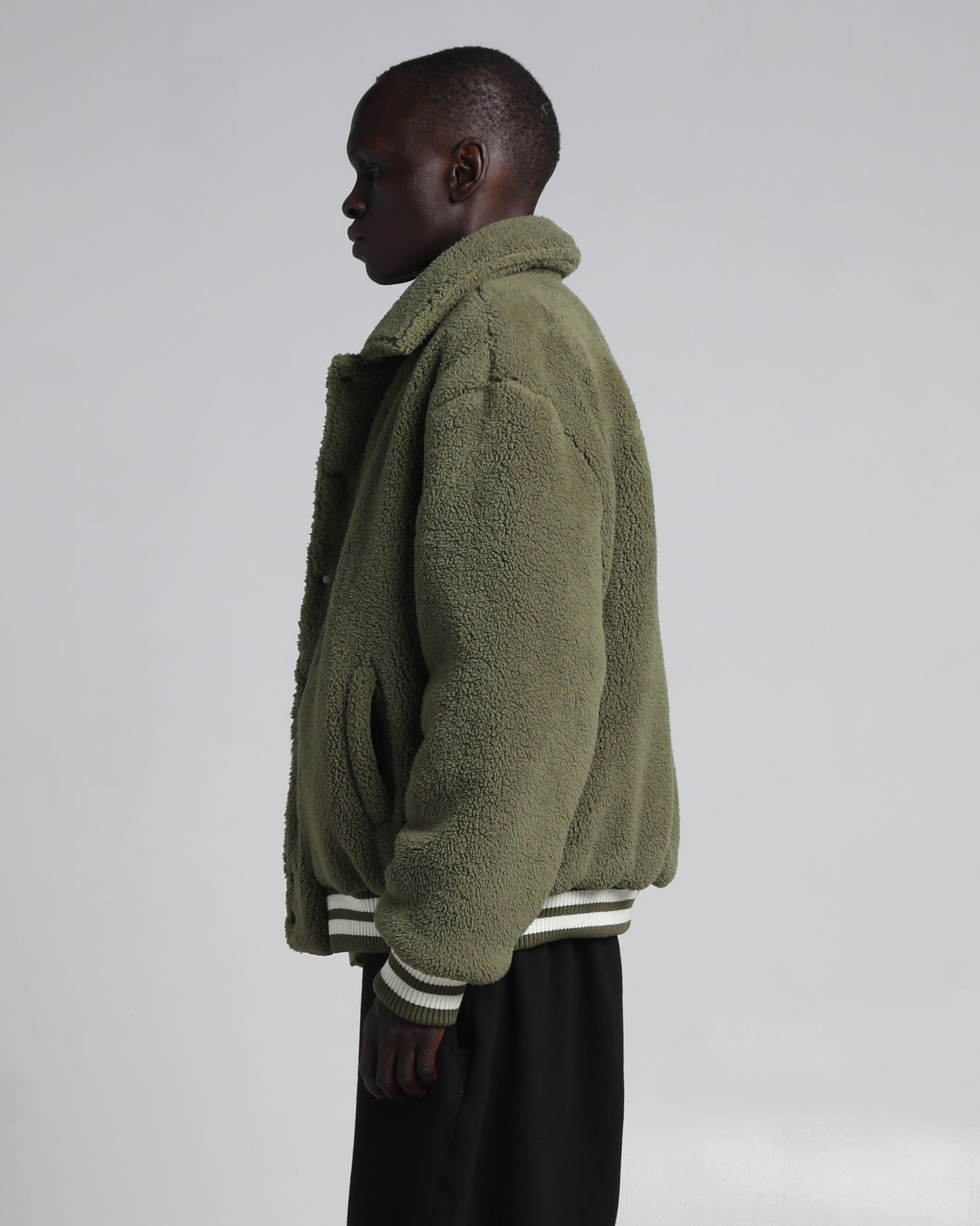 Sherpa Varsity Jacket