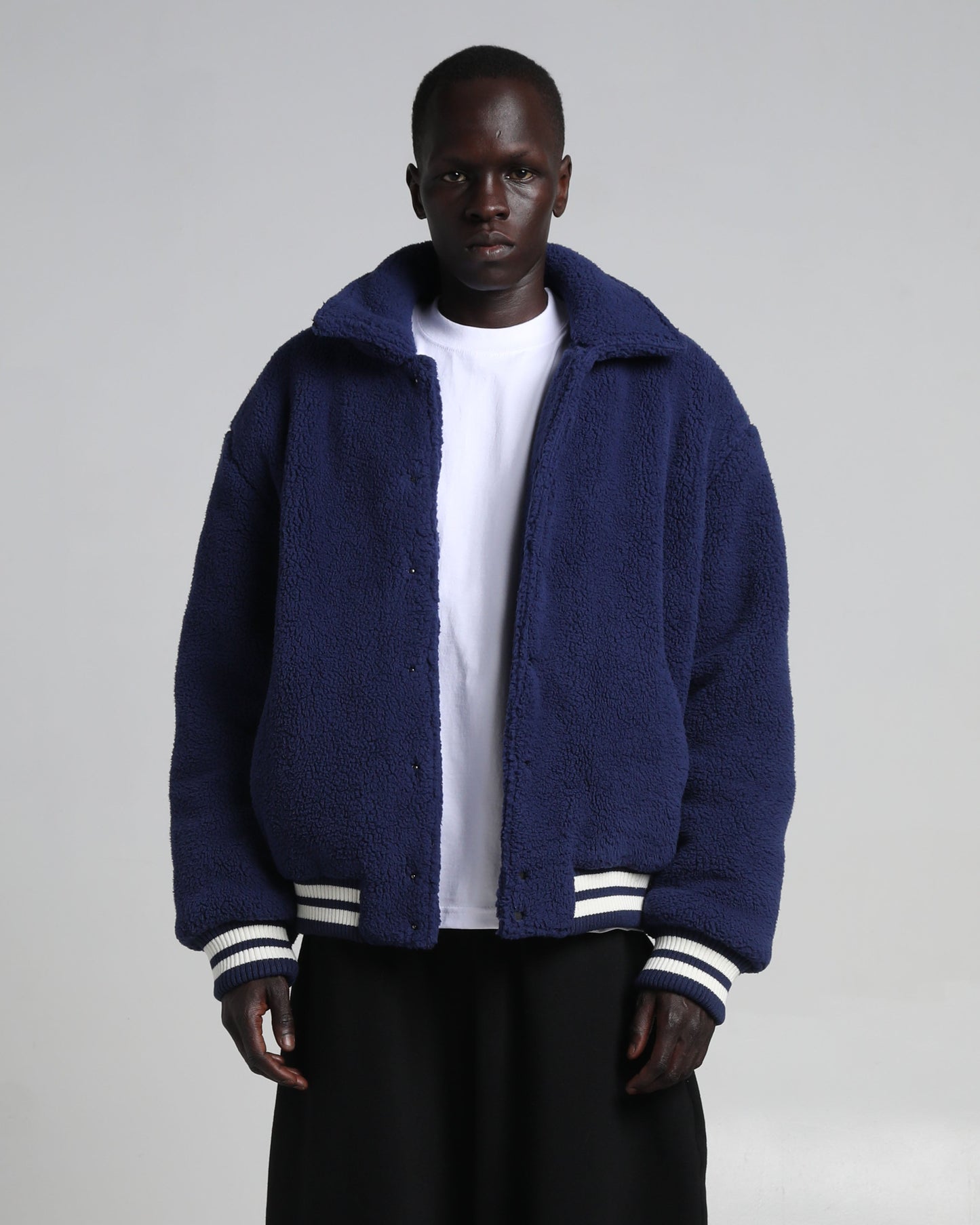 Sherpa Varsity Jacket