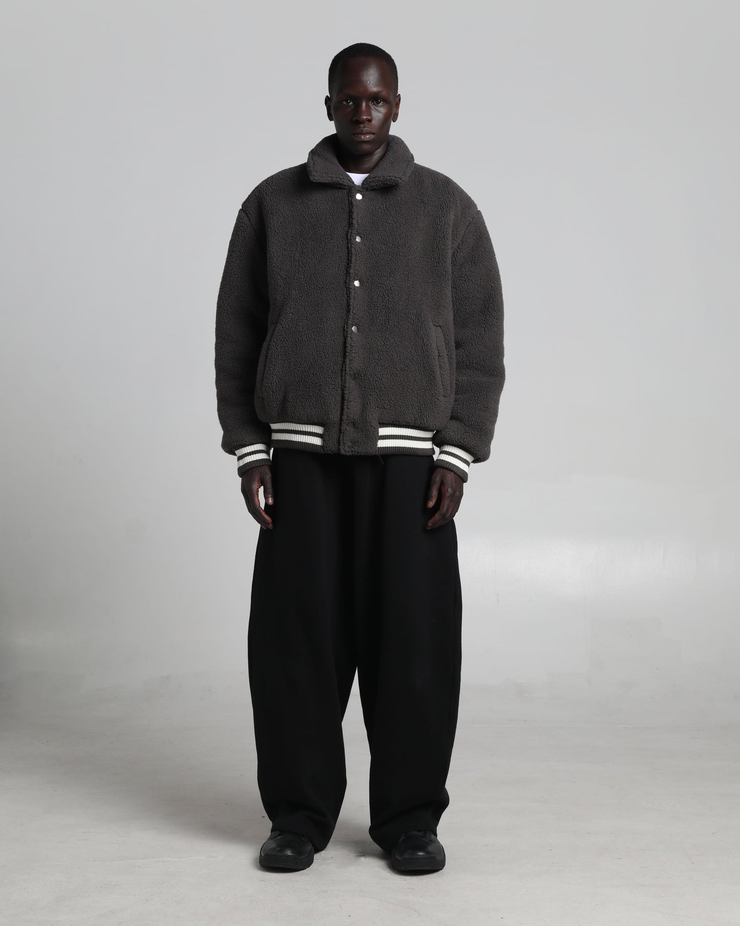 Sherpa Varsity Jacket