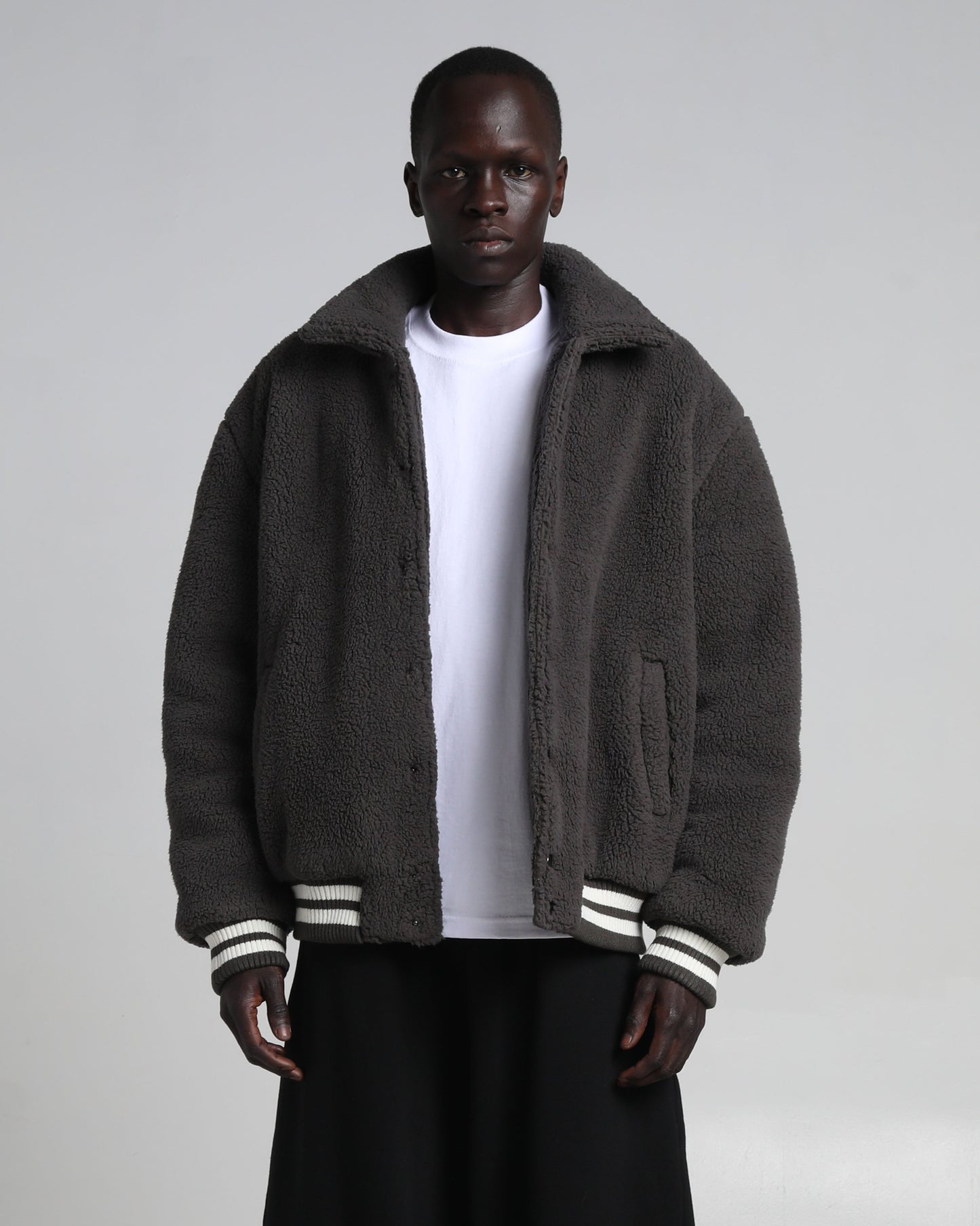 Sherpa Varsity Jacket