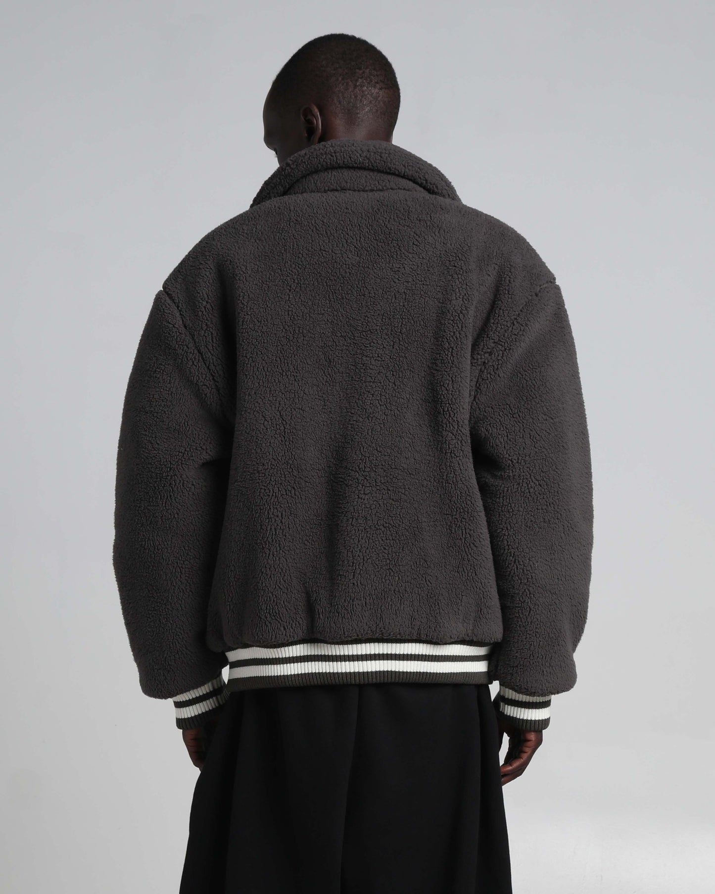 Sherpa Varsity Jacket