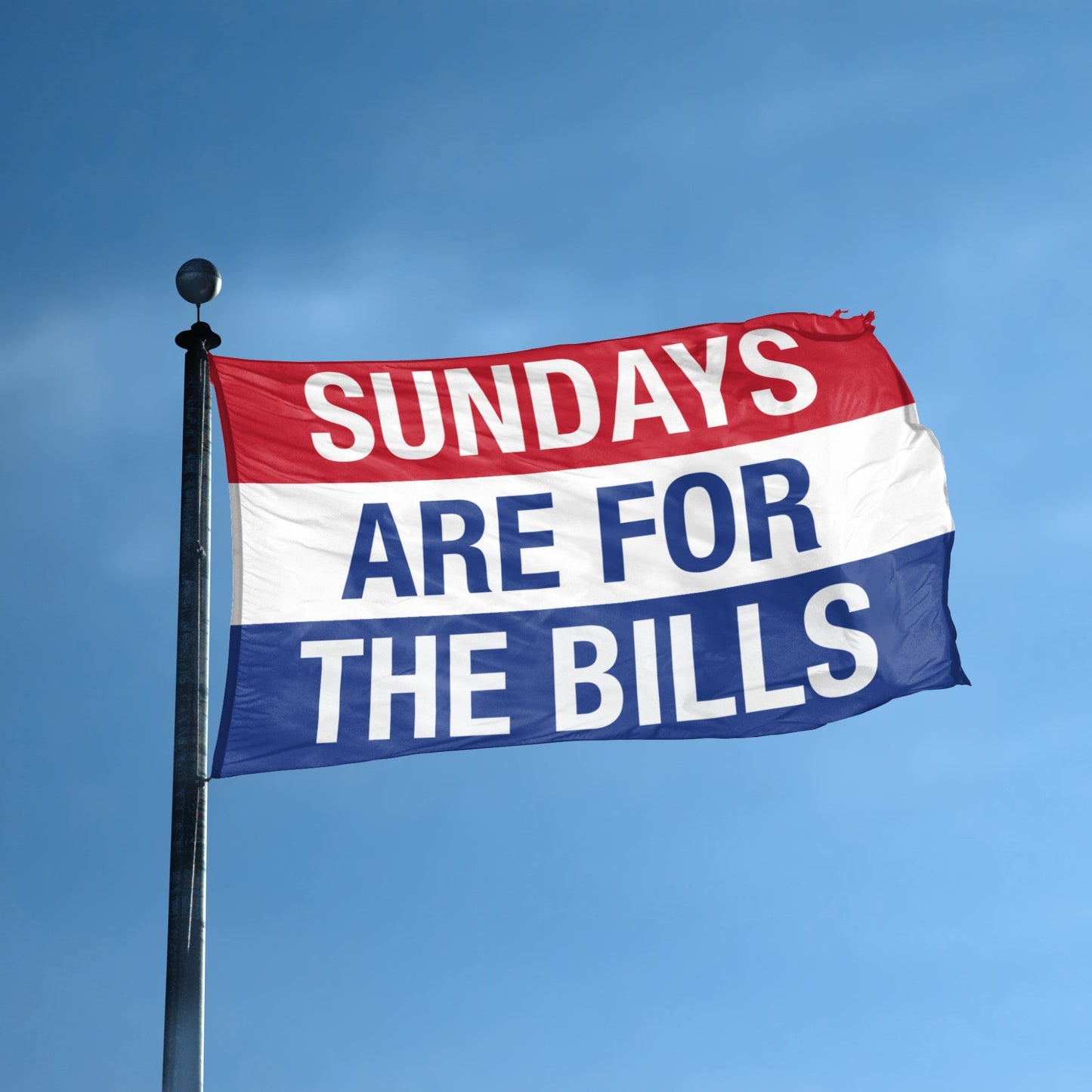 Sundays Are for the Bills Flag