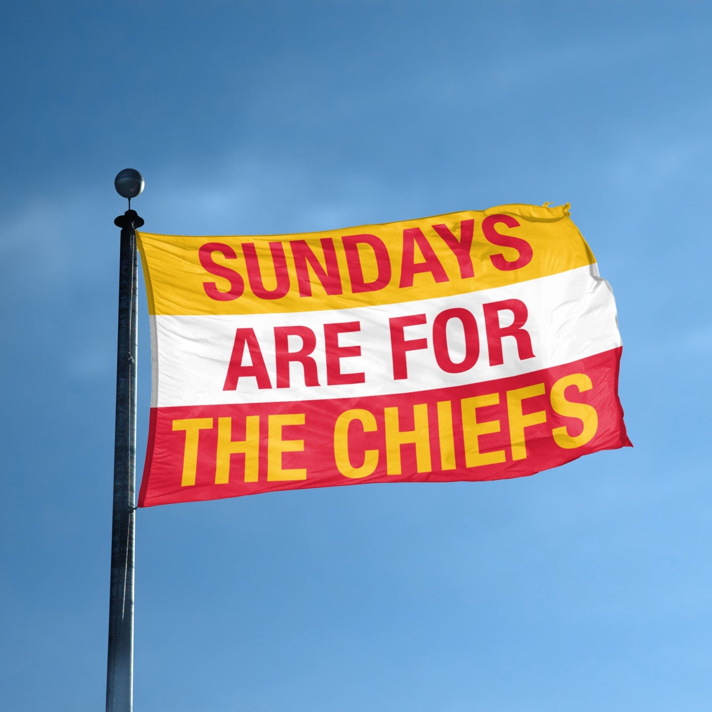 Sundays Are for the Chiefs Flag