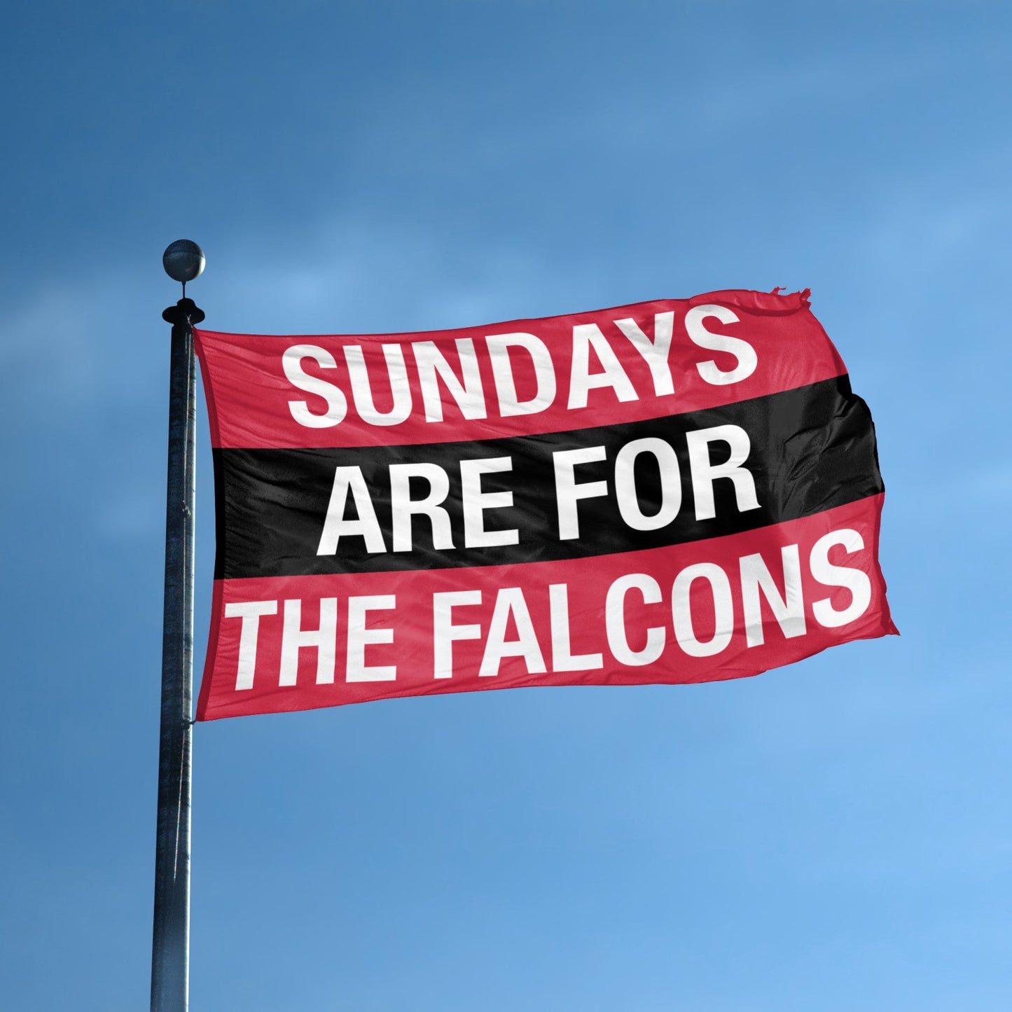 Sundays Are for the Falcons Flag