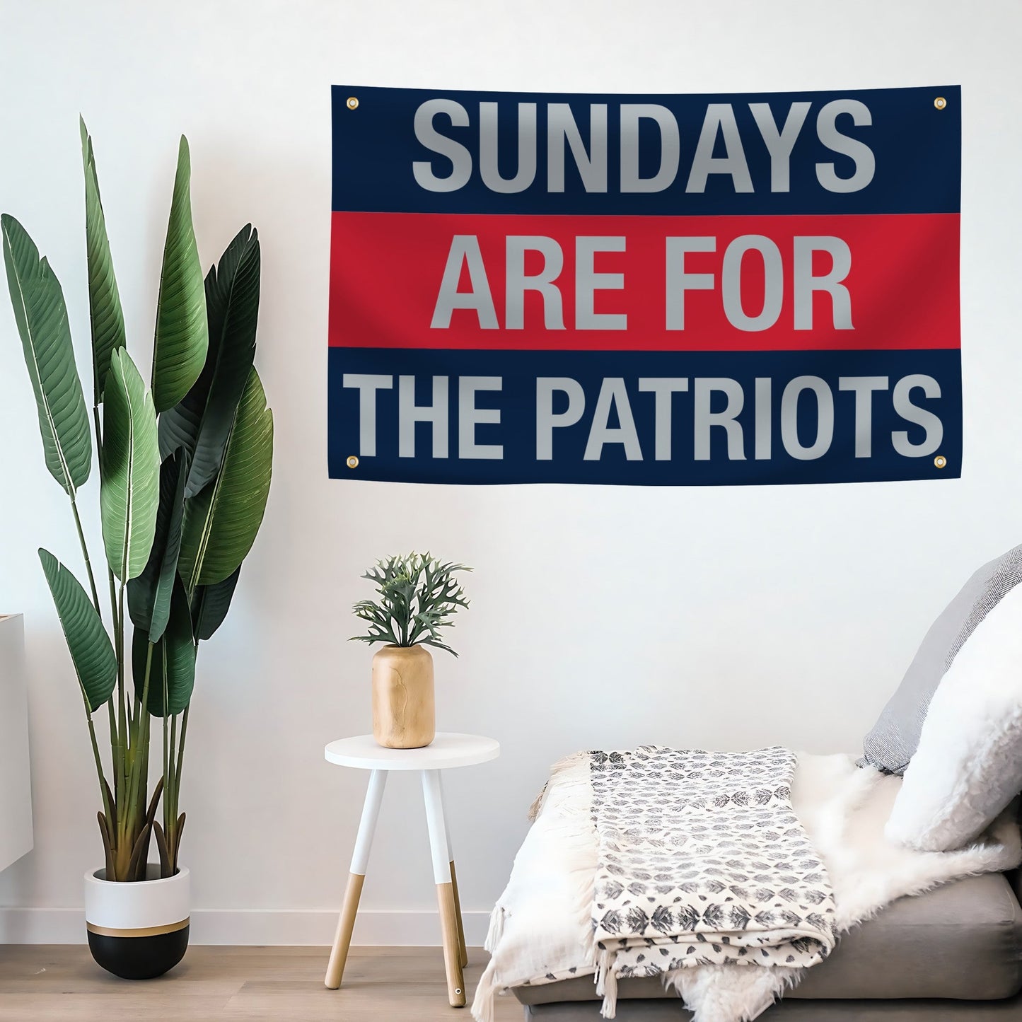 Sundays Are for the Patriots Flag