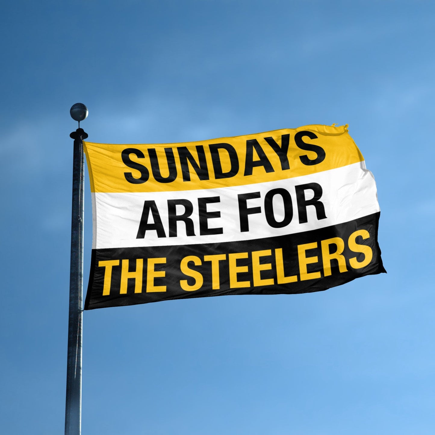 Sundays Are for the Steelers Flag